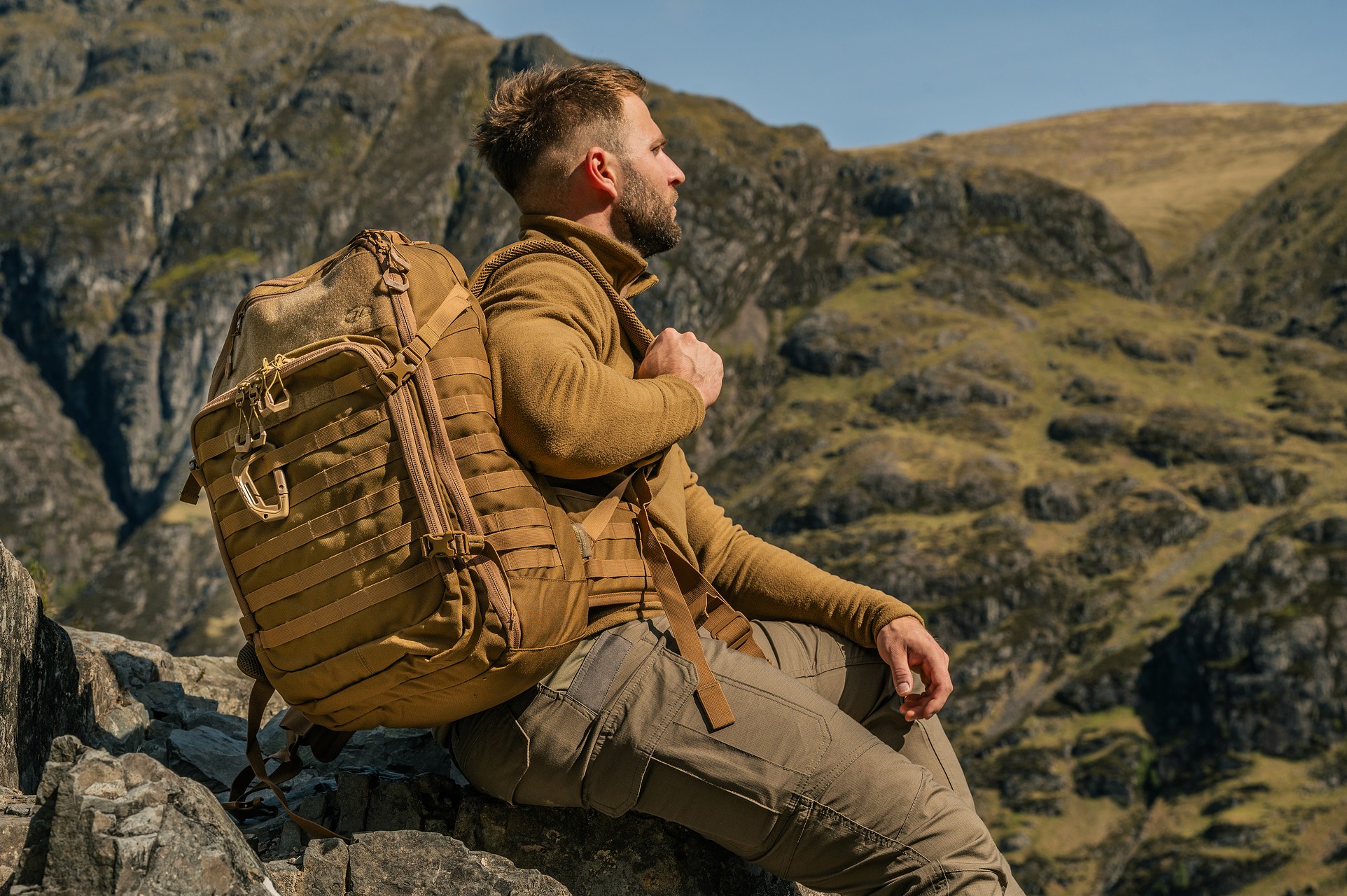 Plecak Highlander Forces Harrier 35 l - Coyote