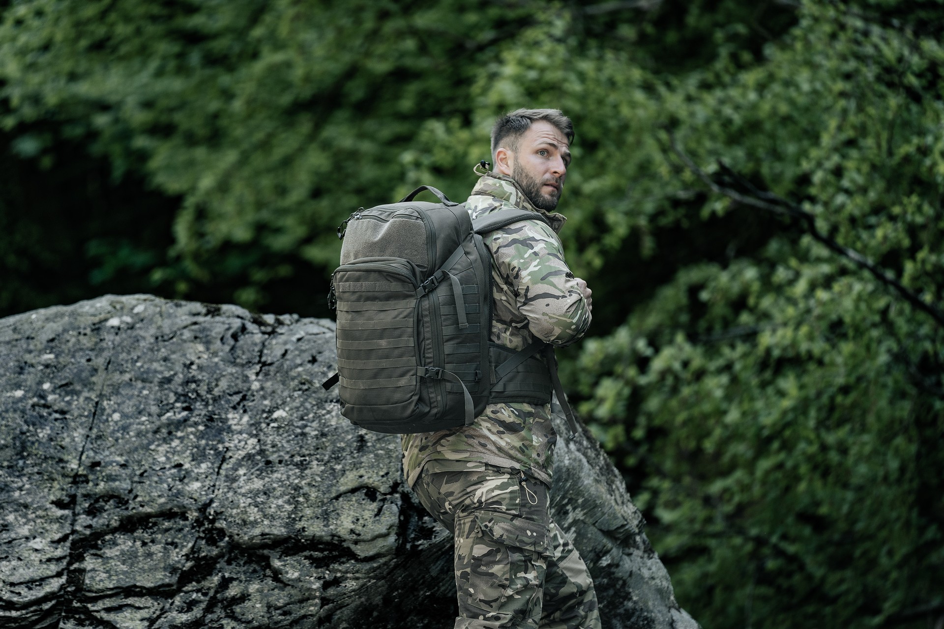 Plecak Highlander Forces Harrier 35 l - Ranger Green