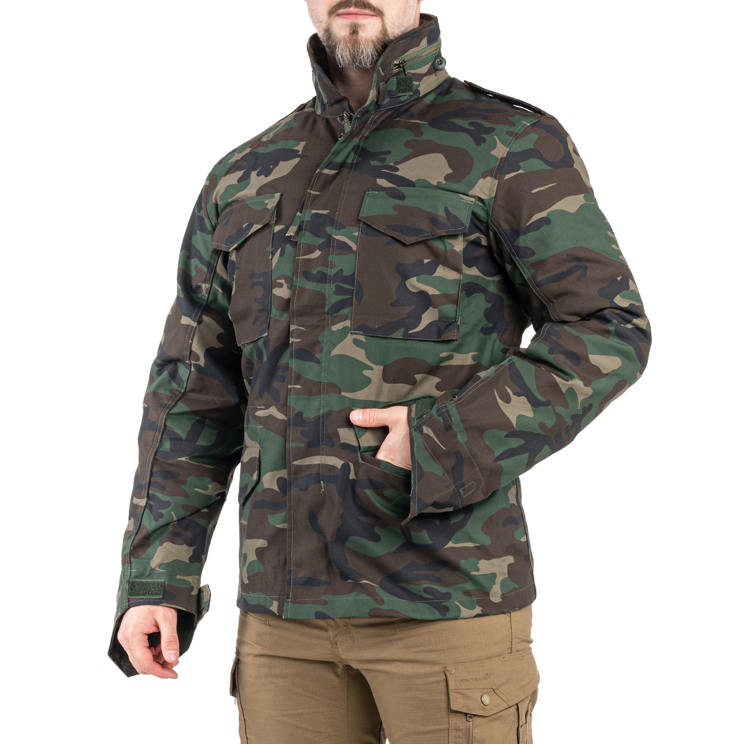 Куртка Brandit M65 Classic - Woodland