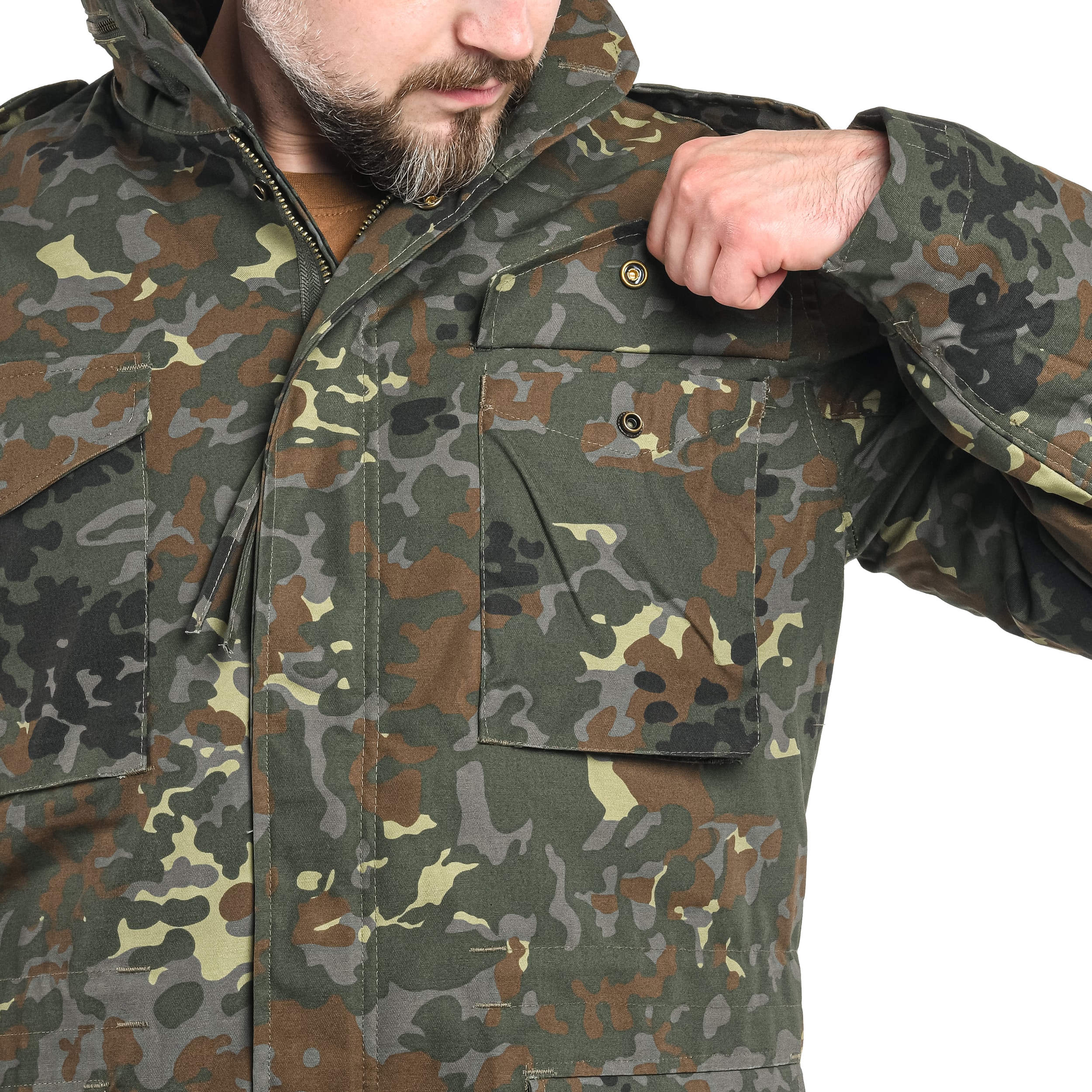Куртка Brandit M65 Classic - Flecktarn