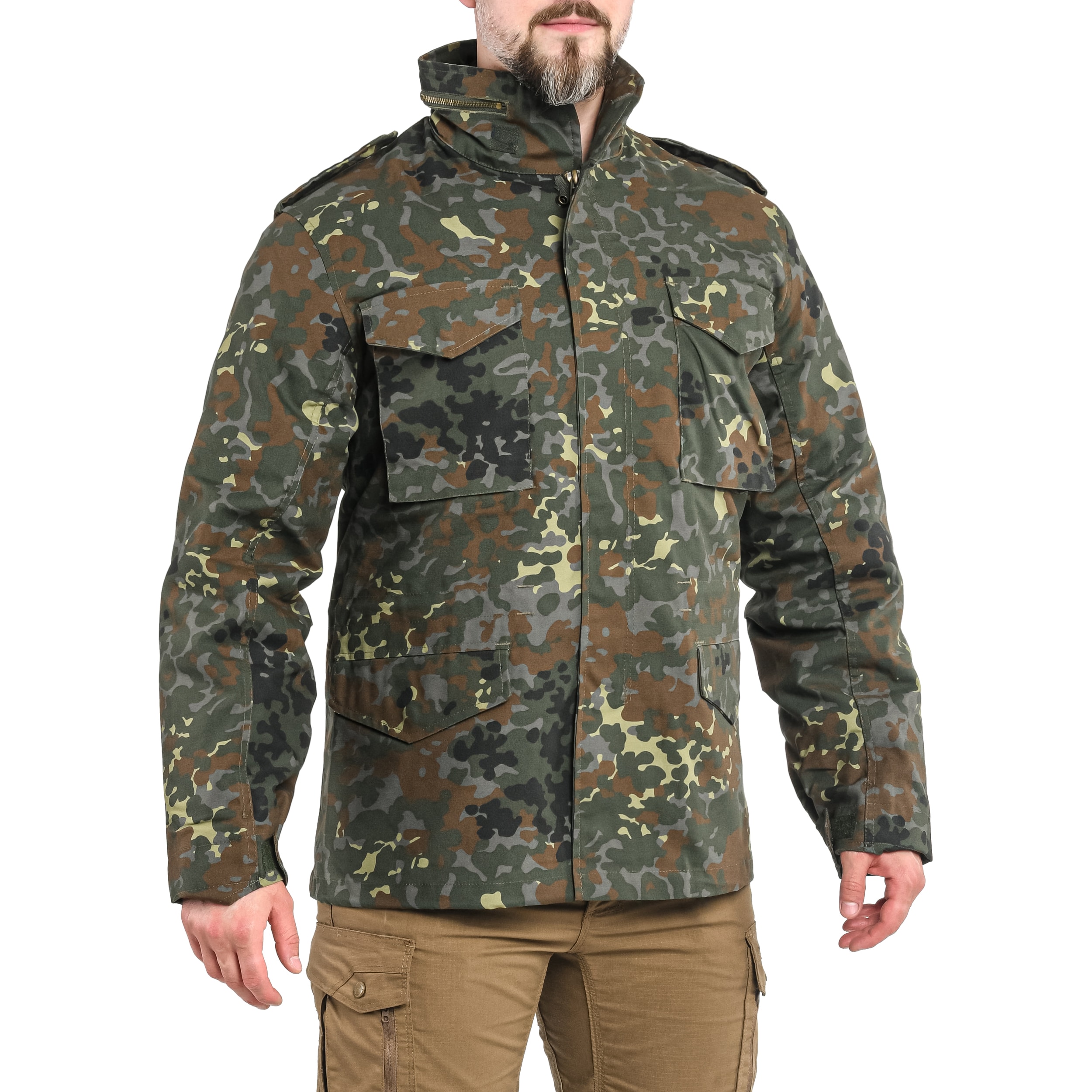 Куртка Brandit M65 Classic - Flecktarn
