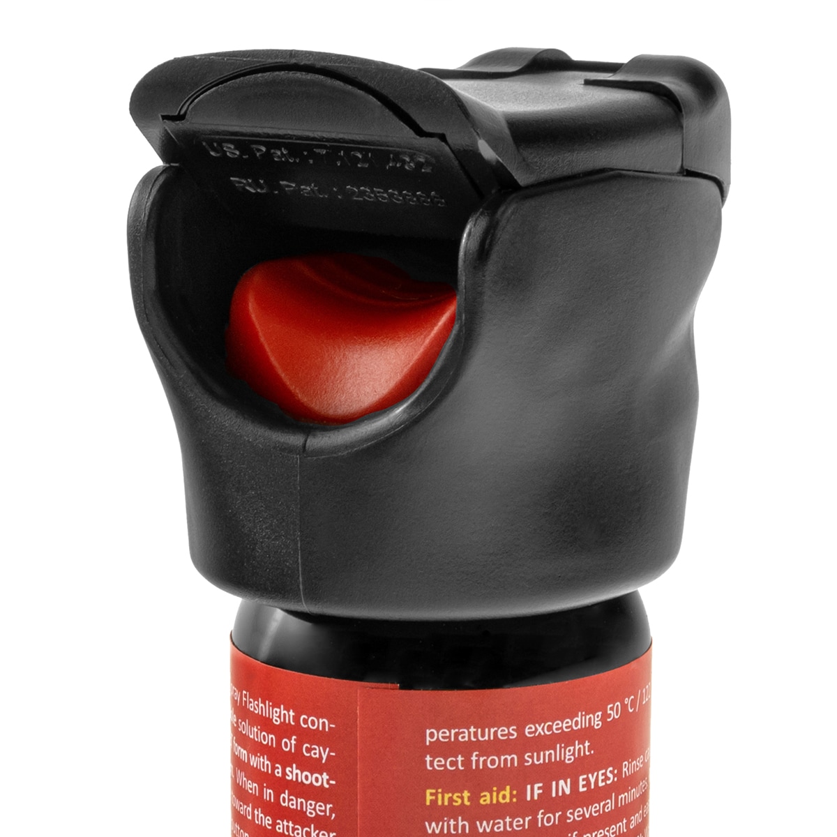Gaz pieprzowy ESP Spray Flashlight K.O. Tornado 40 ml - strumień