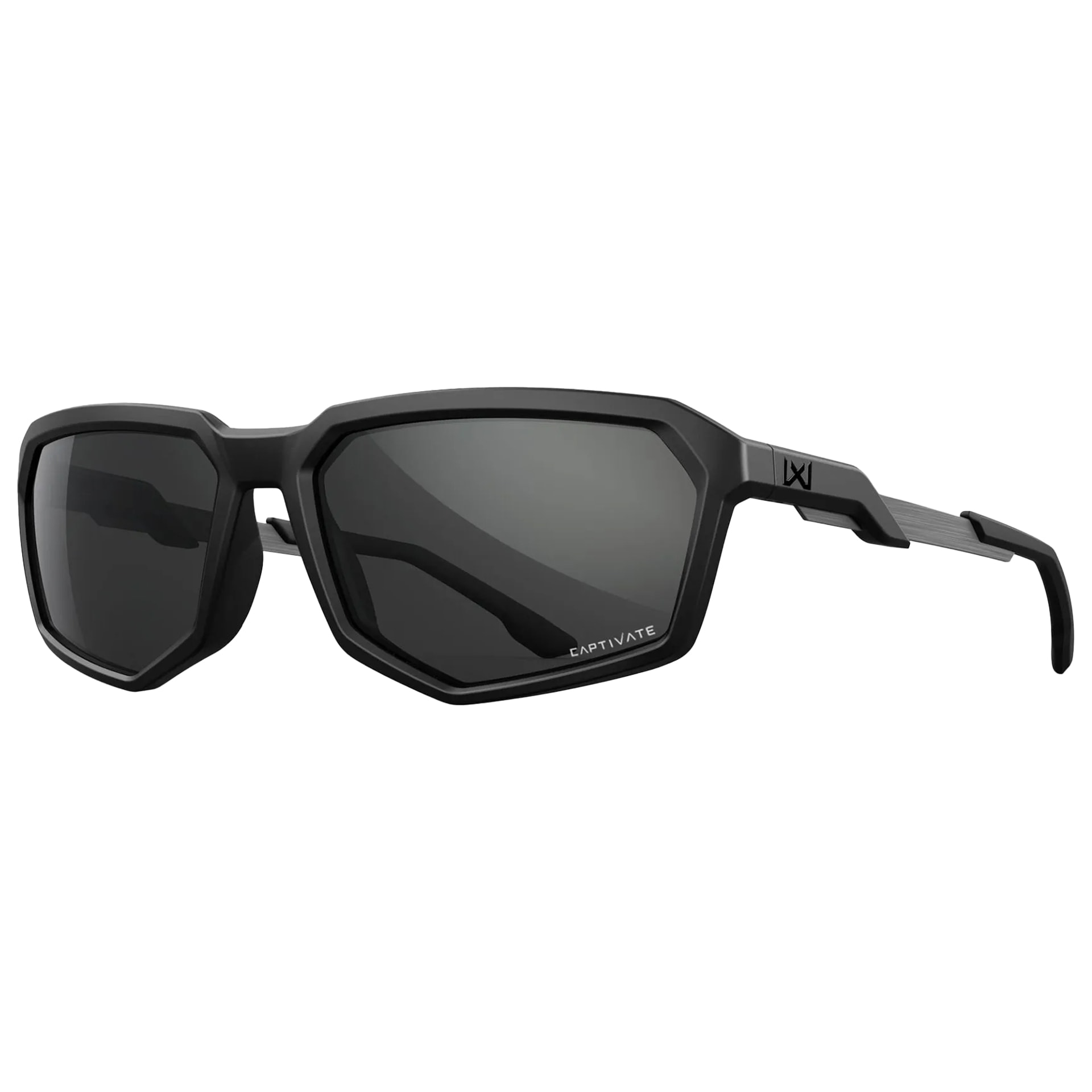 Okulary taktyczne Wiley X Recon - Captivate Grey/Matte Black