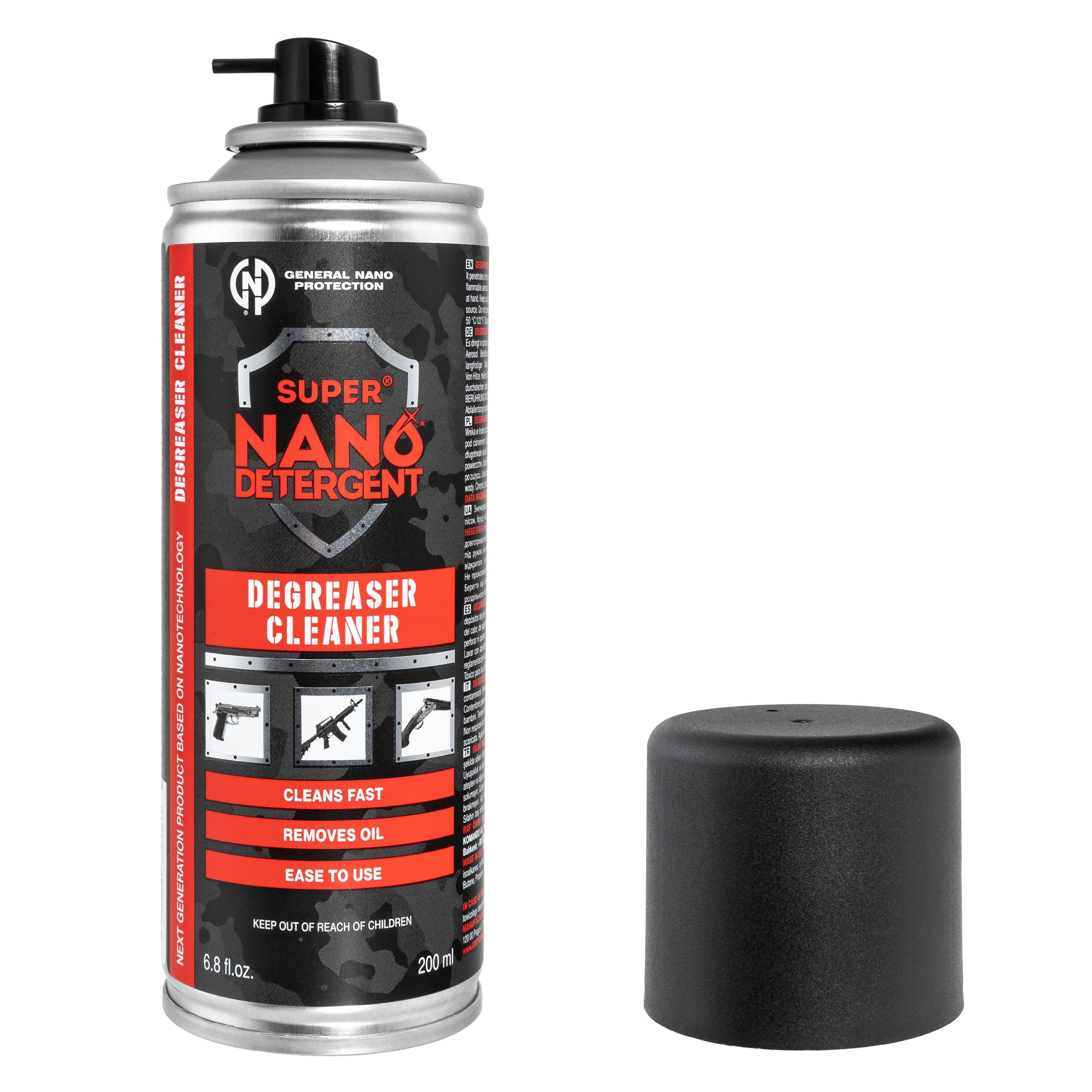 Olej General Nano Protection Gun Degreaser do czyszczenia i odtłuszczania broni spray - 200 ml