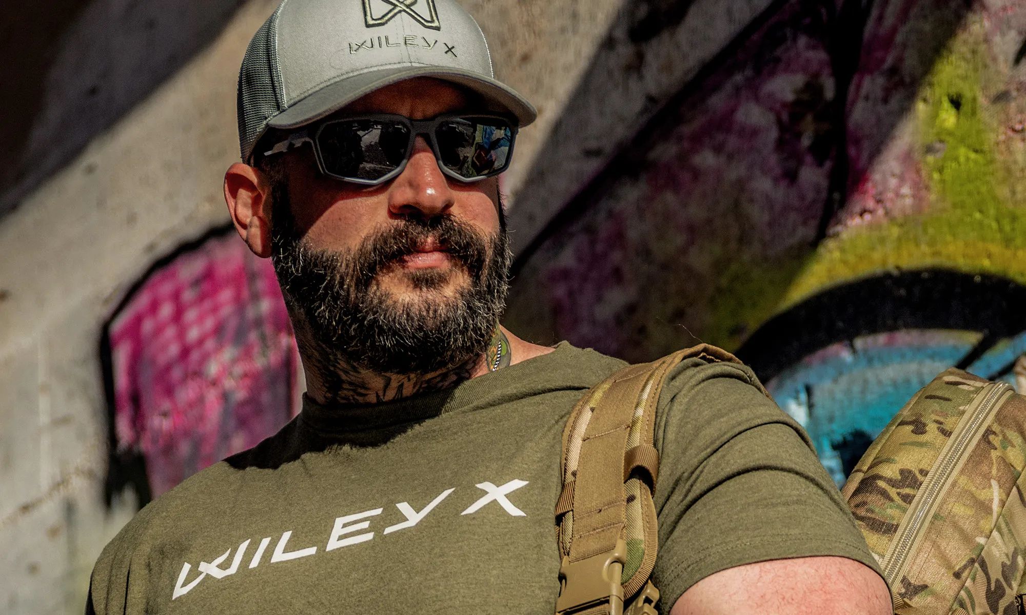 Okulary taktyczne Wiley X Recon - Captivate Polarized Black Mirror/Matte Grey