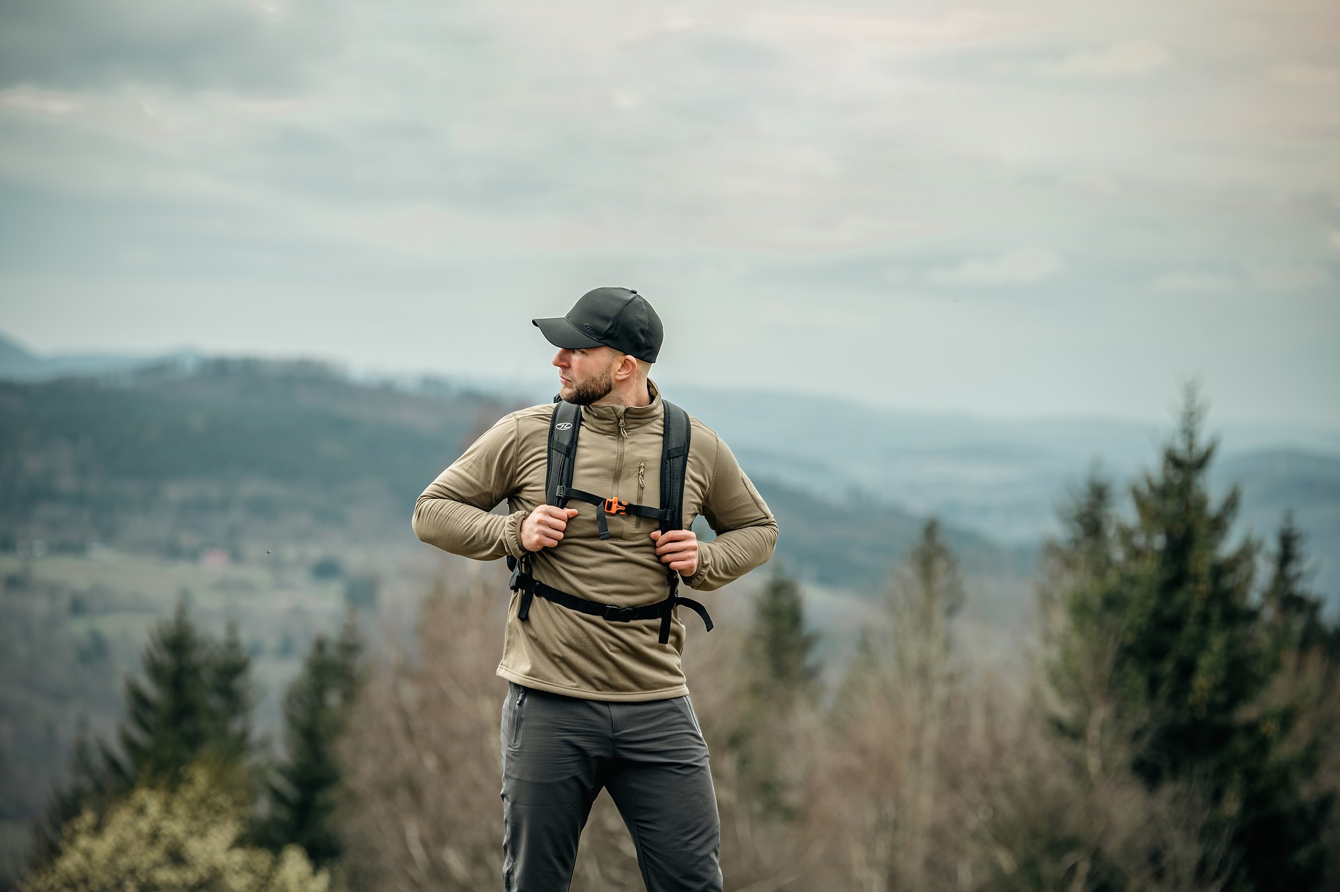 Флісова кофта Highlander Forces Tactical Hirta Fleece - Ranger Green