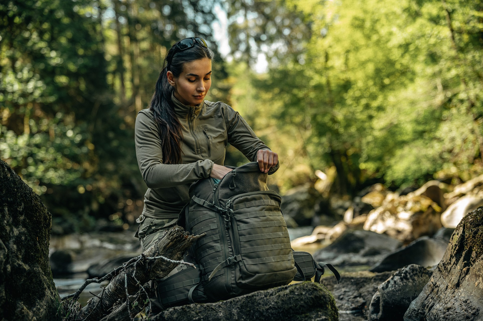 Флісова кофта Highlander Forces Tactical Hirta Fleece - Olive