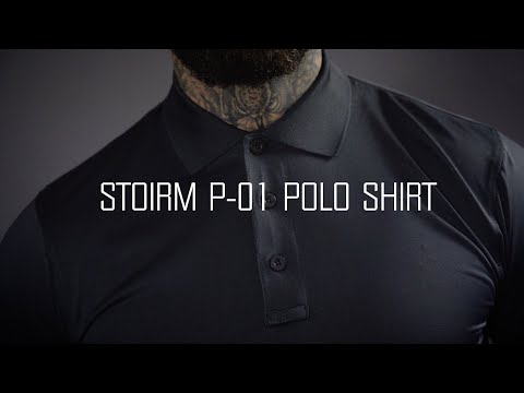 Koszulka termoaktywna polo Highlander Stoirm Performance Tactical P-01 - Black