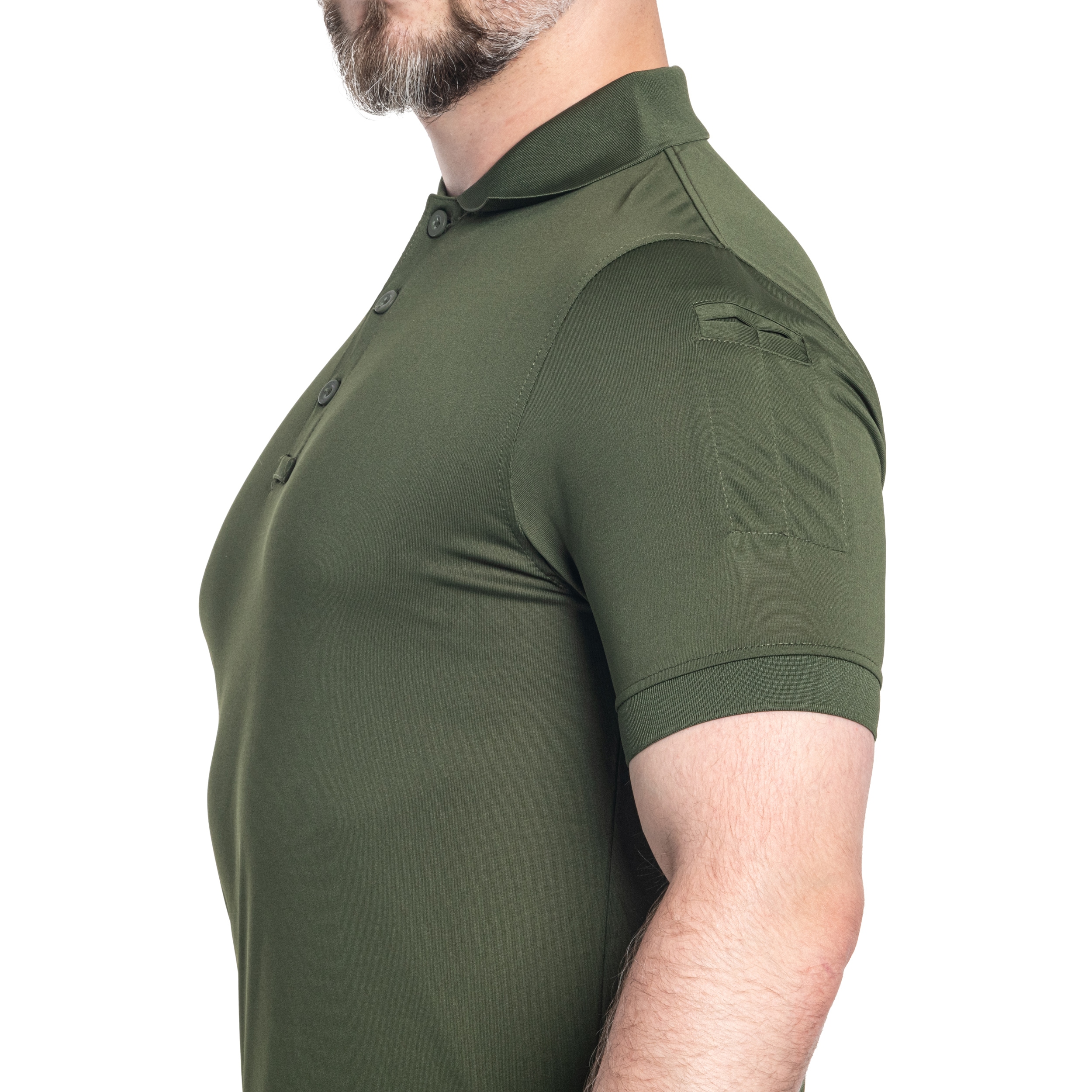Koszulka termoaktywna polo Stoirm Performance Tactical P-01 - Olive