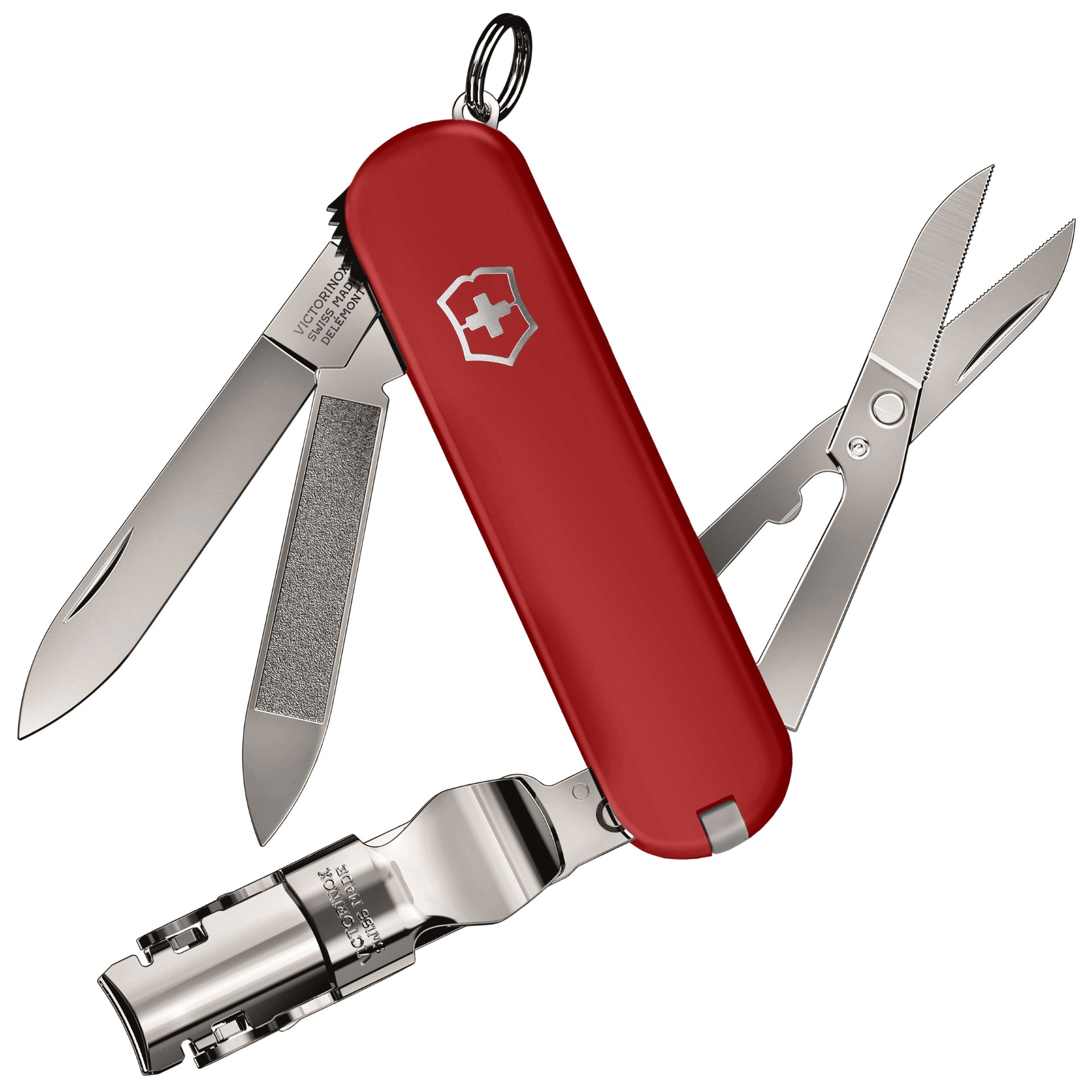 Багатофункціональний ніж Victorinox Nail Clip 580 - Red