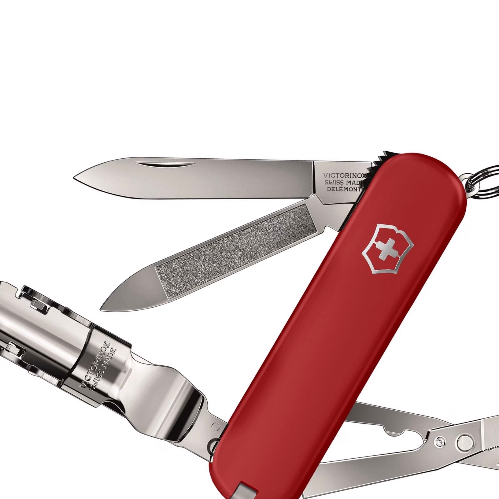 Багатофункціональний ніж Victorinox Nail Clip 580 - Red