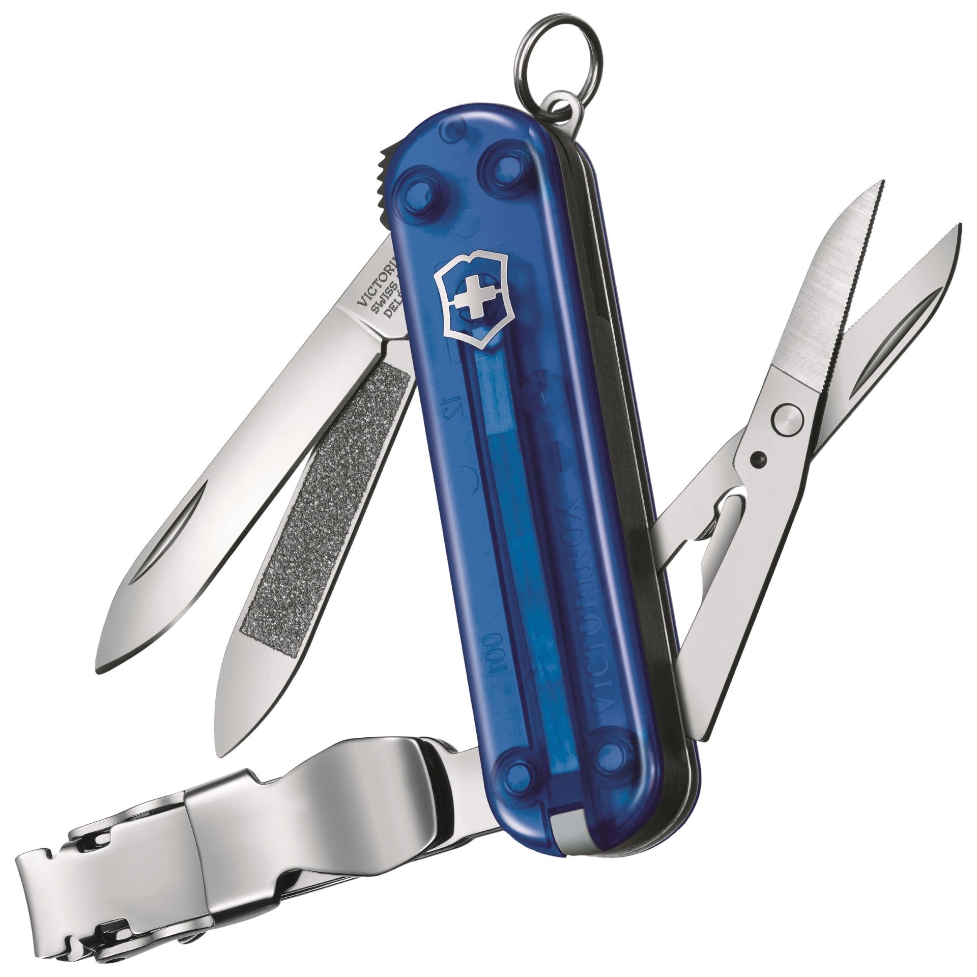 Scyzoryk Victorinox Nail Clip 580 - Transparent Blue