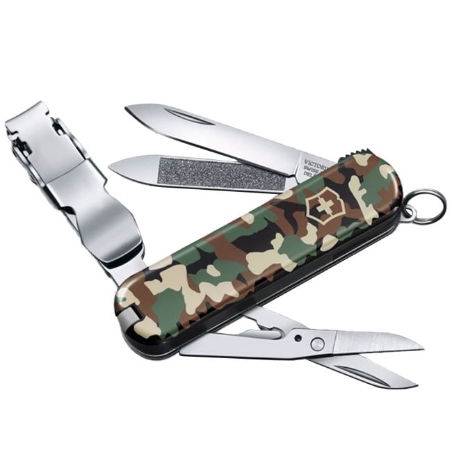 Багатофункціональний ніж Victorinox Nail Clip 580 - Camouflage