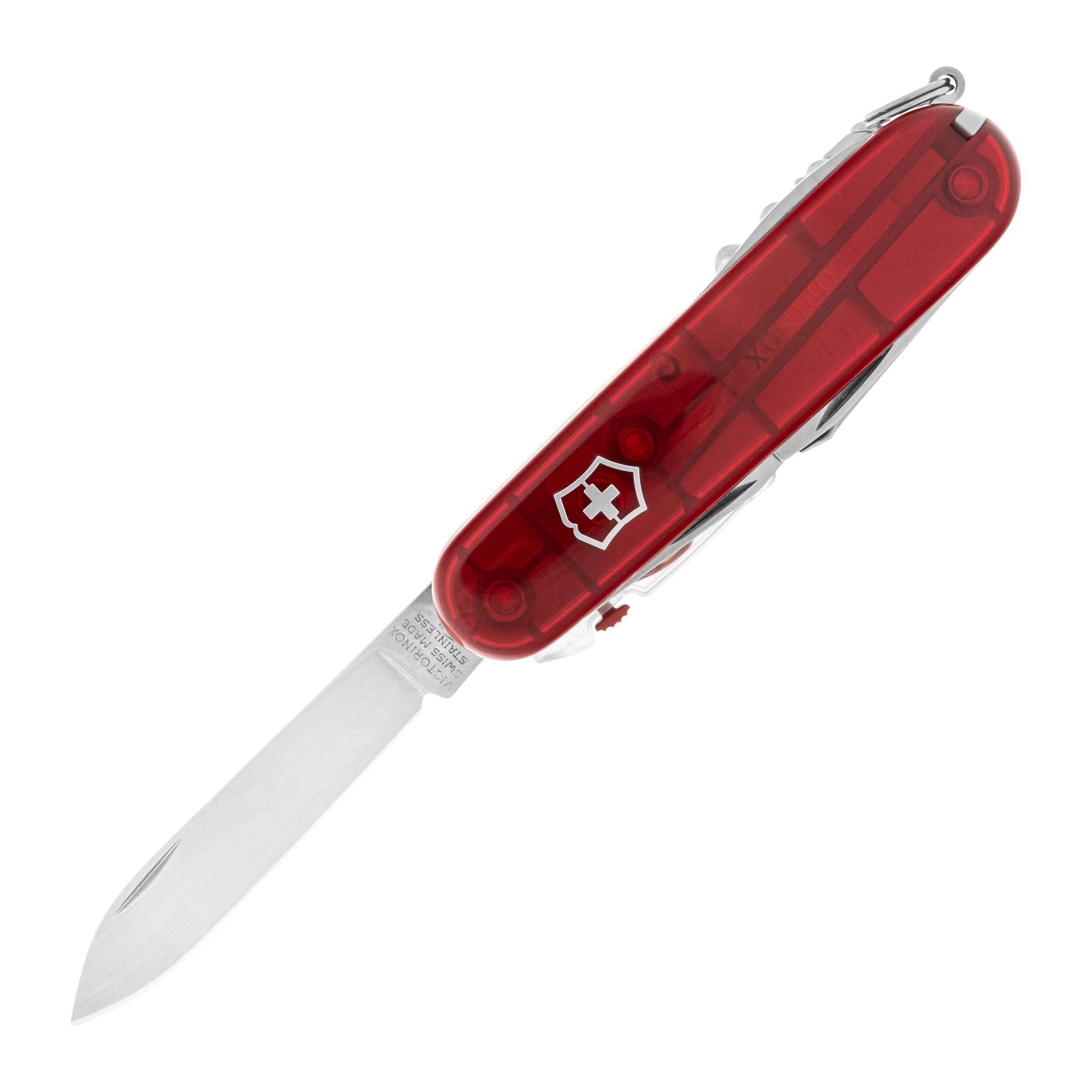 Багатофункціональний ніж Victorinox Spartan Lite - Transparent Red