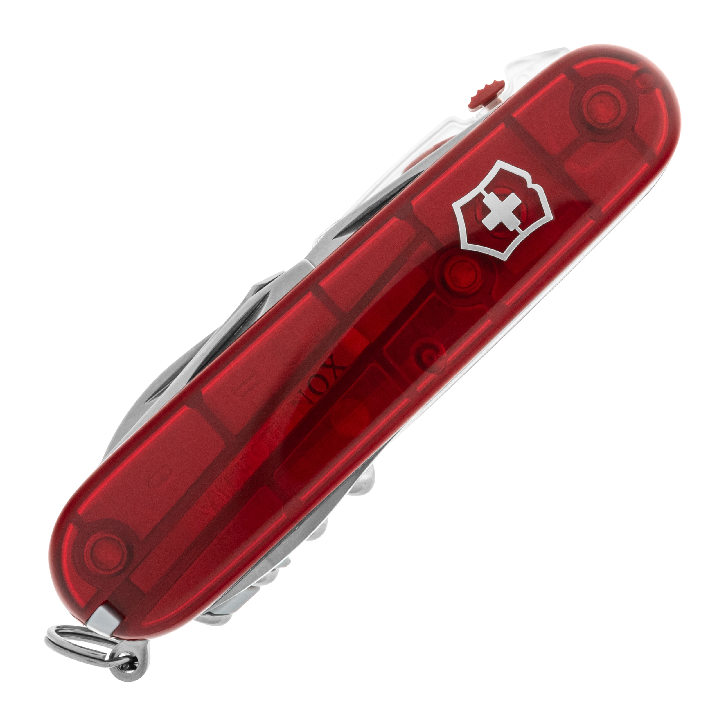Багатофункціональний ніж Victorinox Spartan Lite - Transparent Red