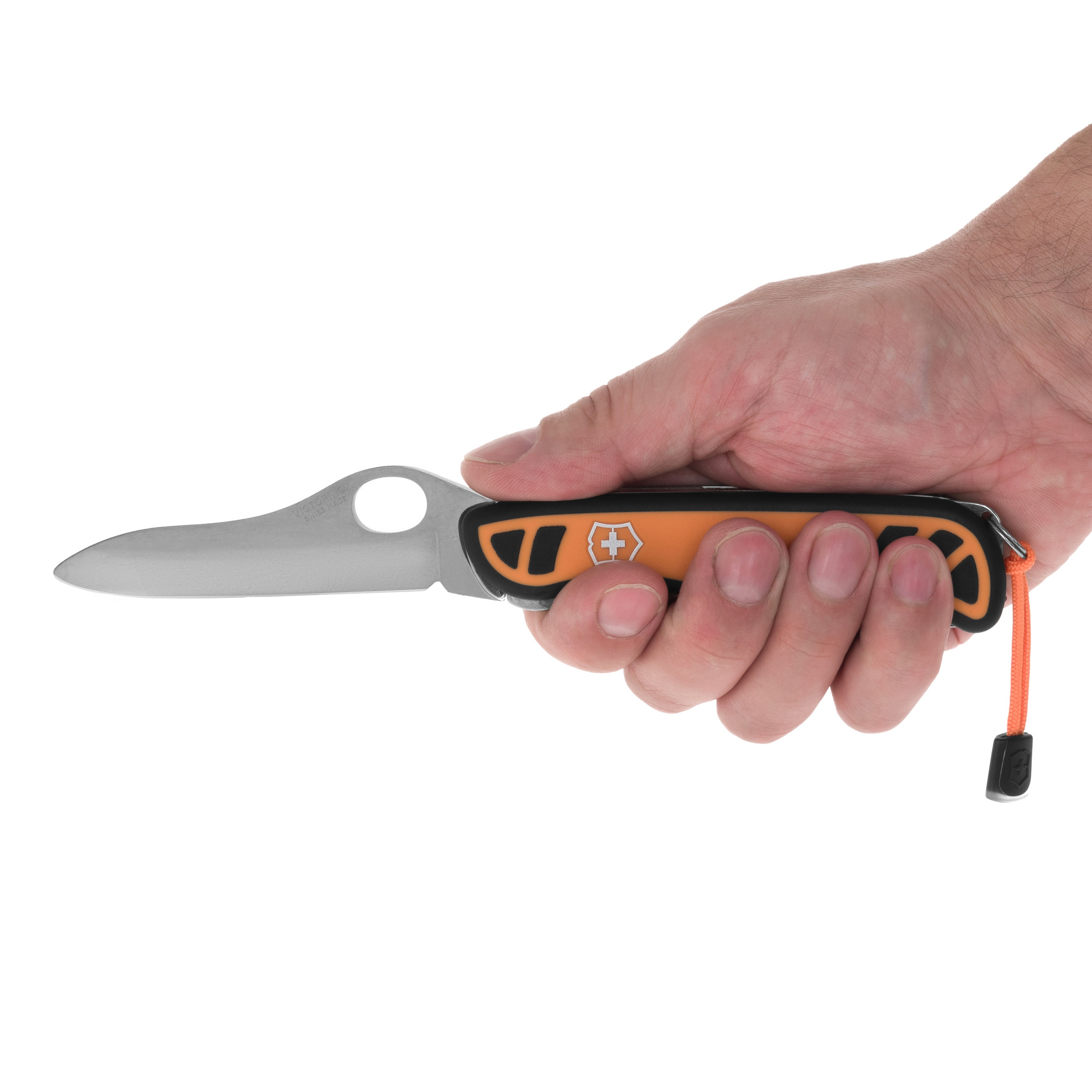Victorinox Hunter XT Grip Pocket Knife - Orange/Black