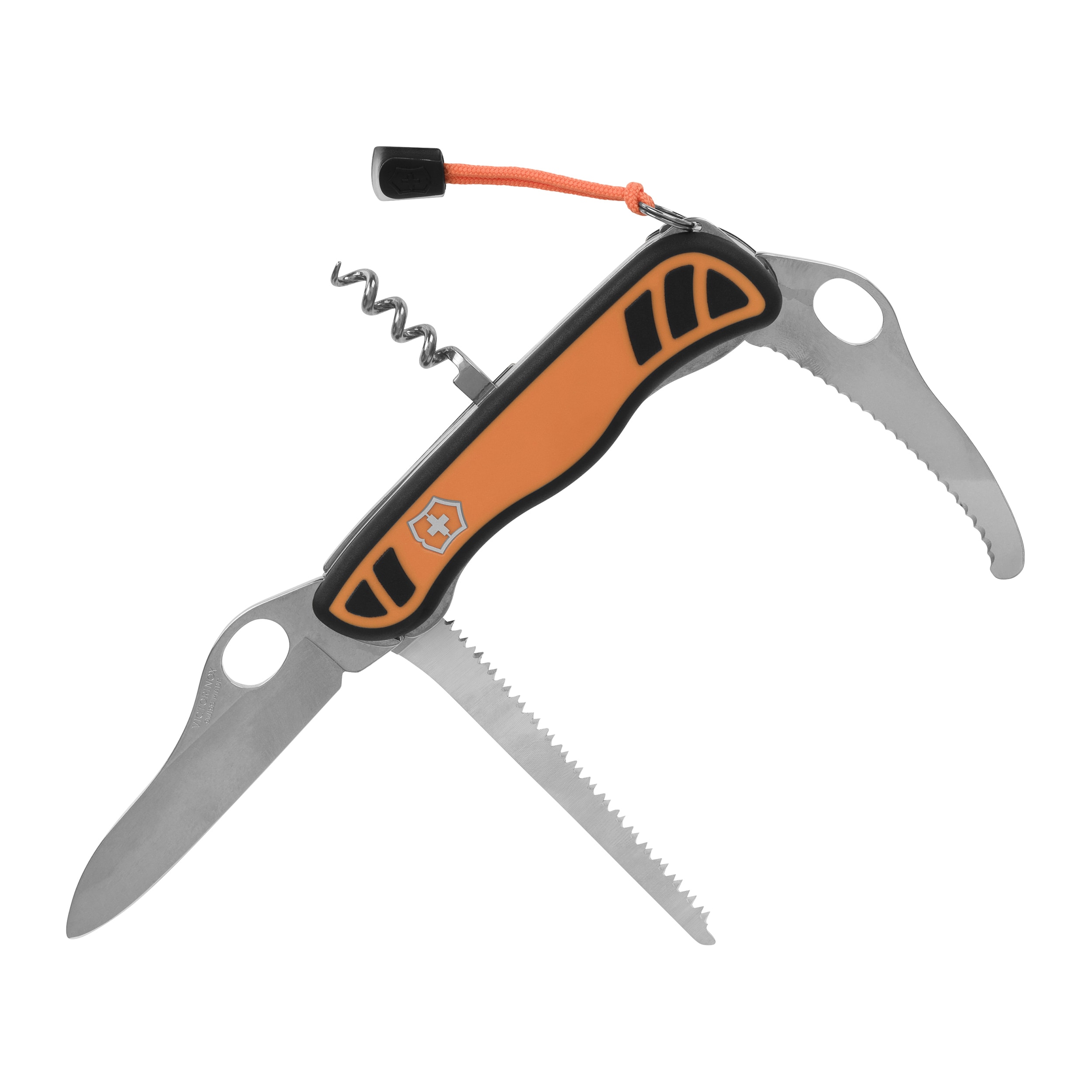 Victorinox Hunter XT Grip Pocket Knife - Orange/Black
