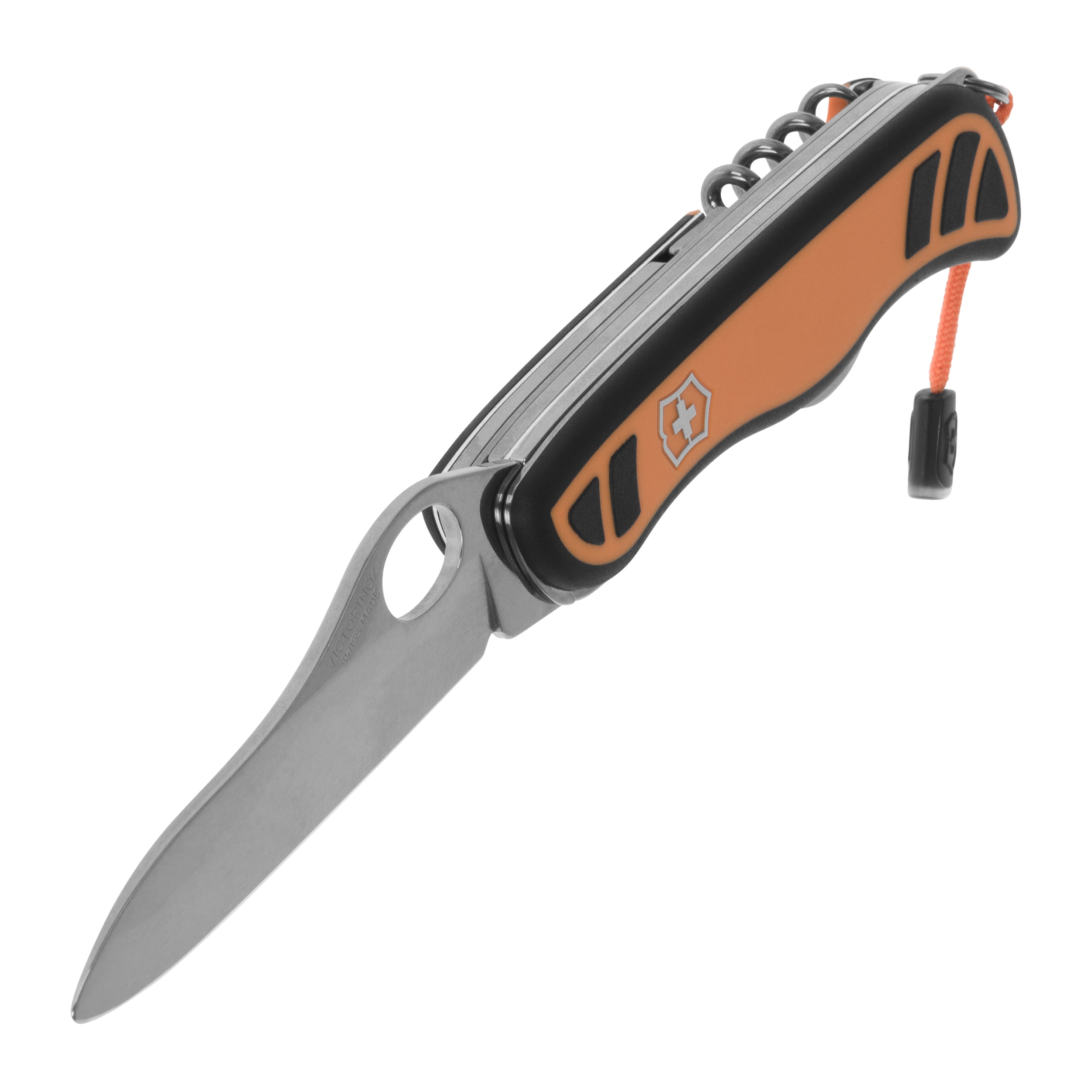 Victorinox Hunter XT Grip Pocket Knife - Orange/Black