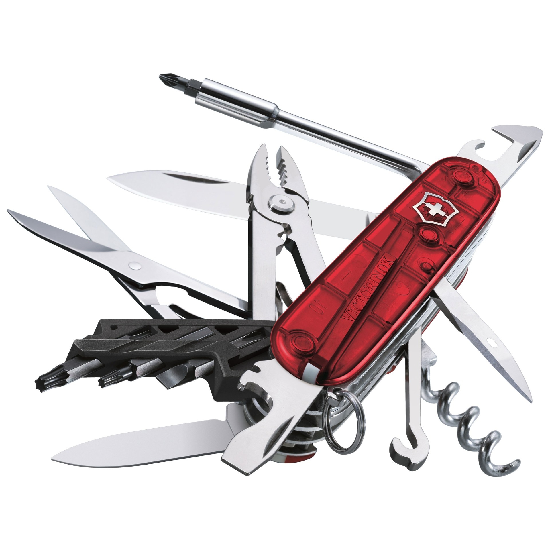 Scyzoryk Victorinox Cyber Tool M - Transparent Red