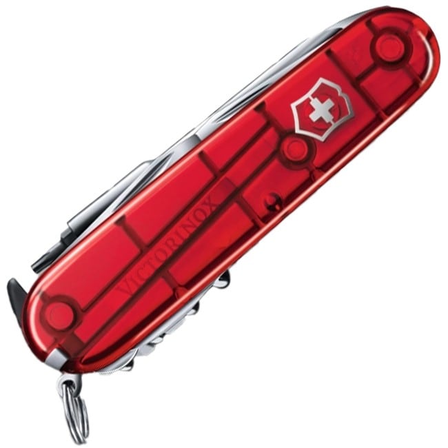 Scyzoryk Victorinox Cyber Tool L - Transparent Red