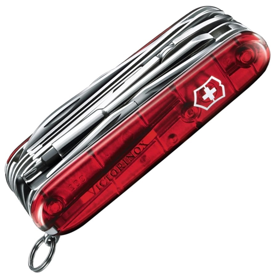 Scyzoryk Victorinox Cyber Tool L - Transparent Red