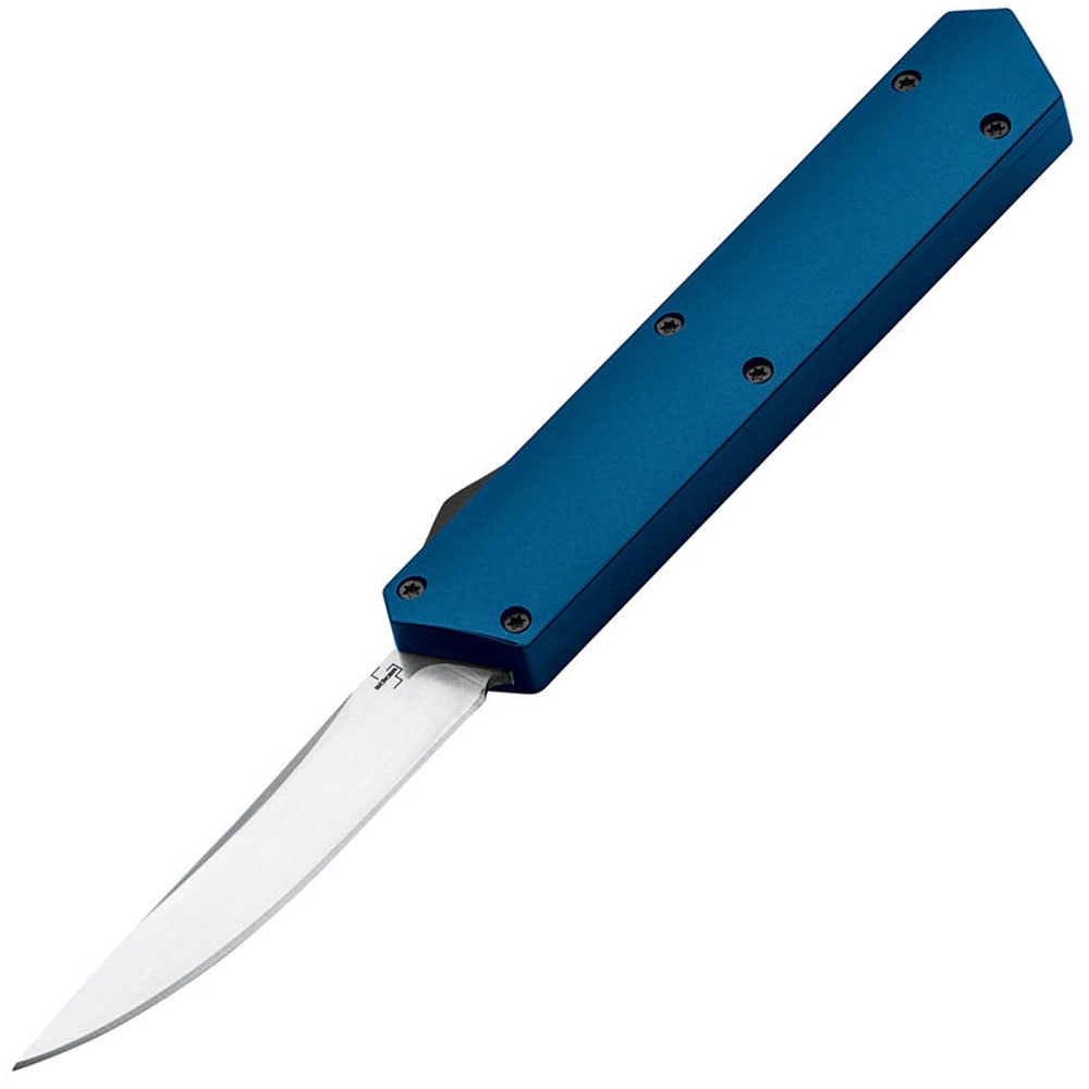 Nóż sprężynowy Boker Plus Kwaiken OTF Blue 