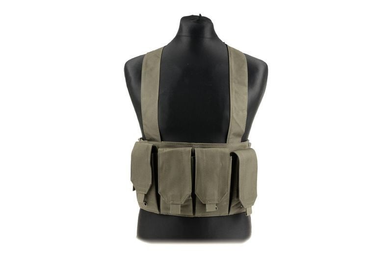 Kamizelka taktyczna GFC typu Chest Rig - Oliwkowa