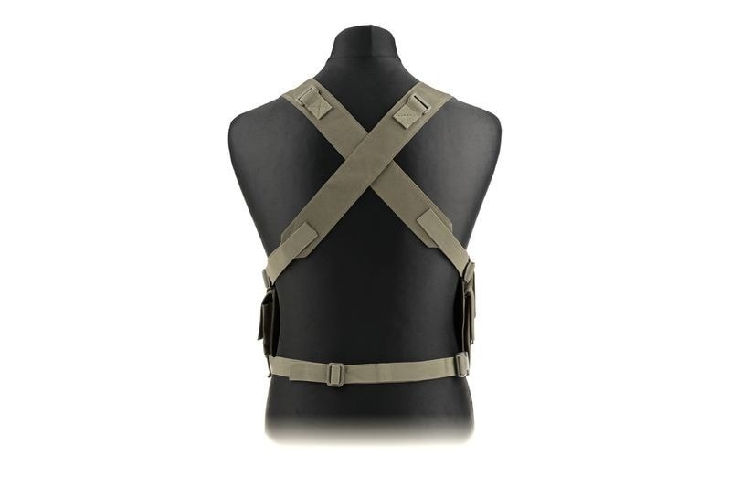 Kamizelka taktyczna GFC typu Chest Rig - Oliwkowa