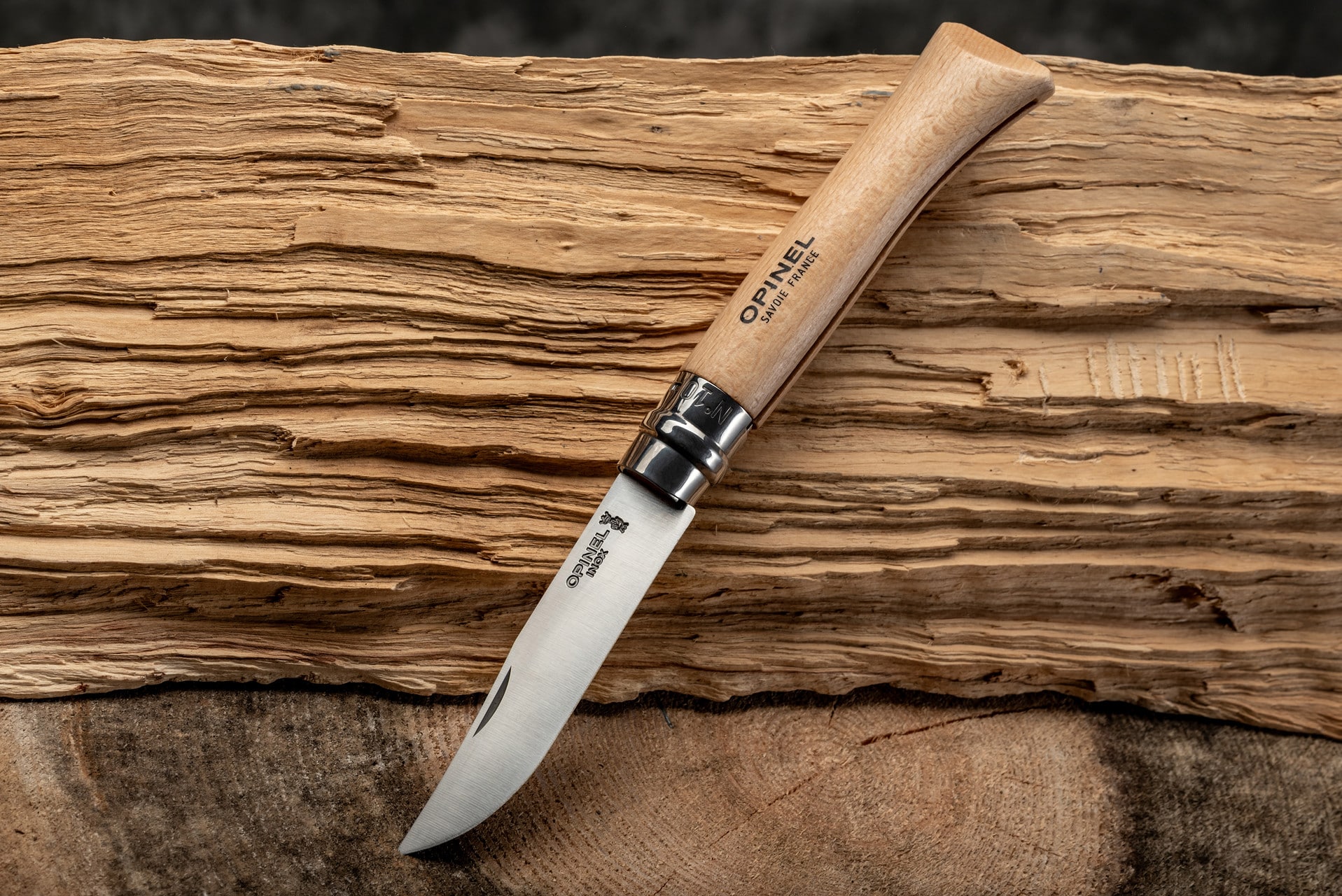 Nóż składany Opinel No.10 INOX