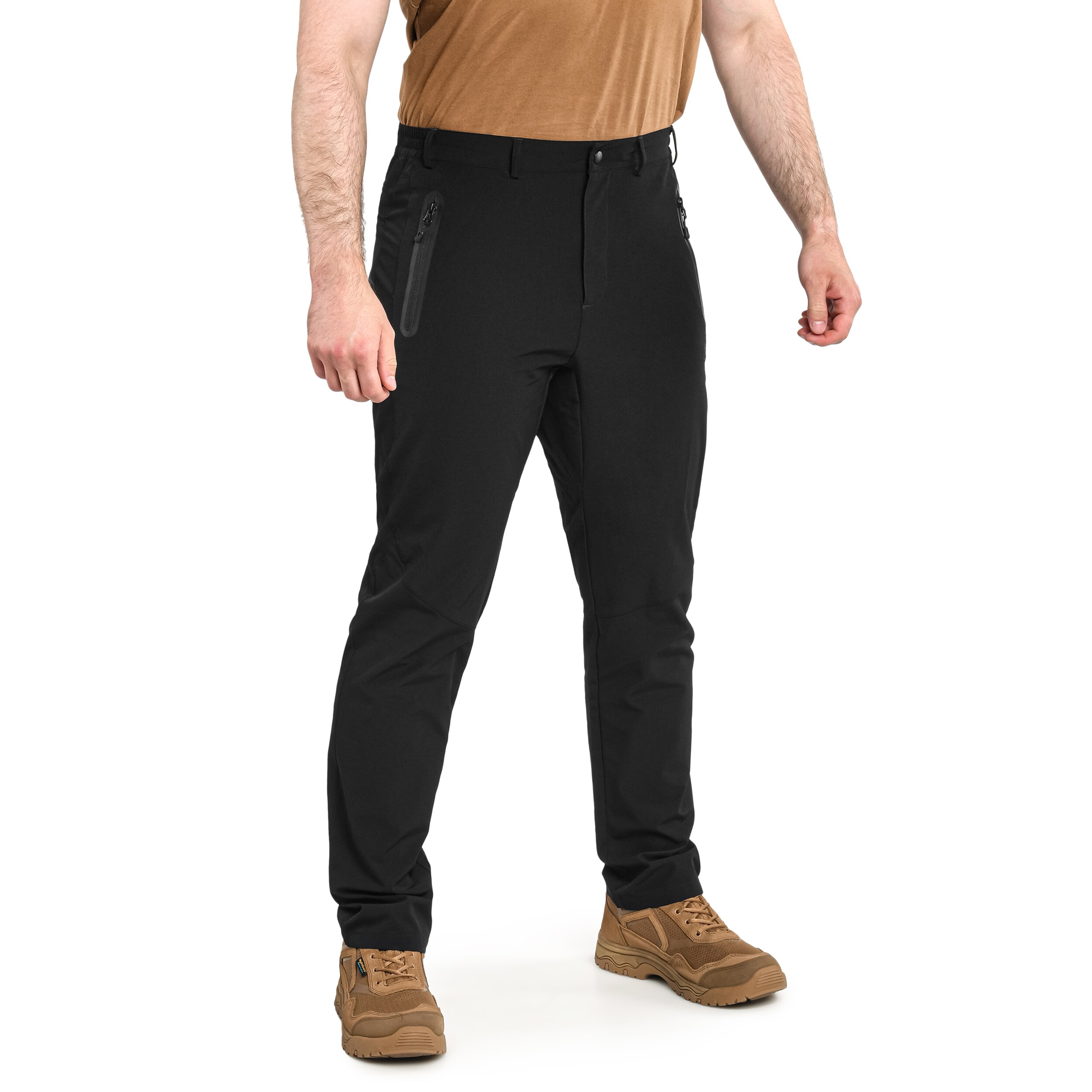 Spodnie Highlander Outdoor Munro Walking Trousers - Black