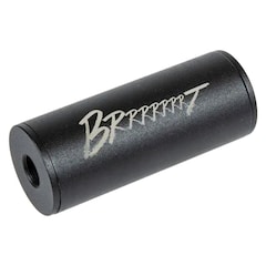 Tłumik dźwięku ASG Specna Arms Covert Tactical Brrrrt 40 x 100 mm - Black