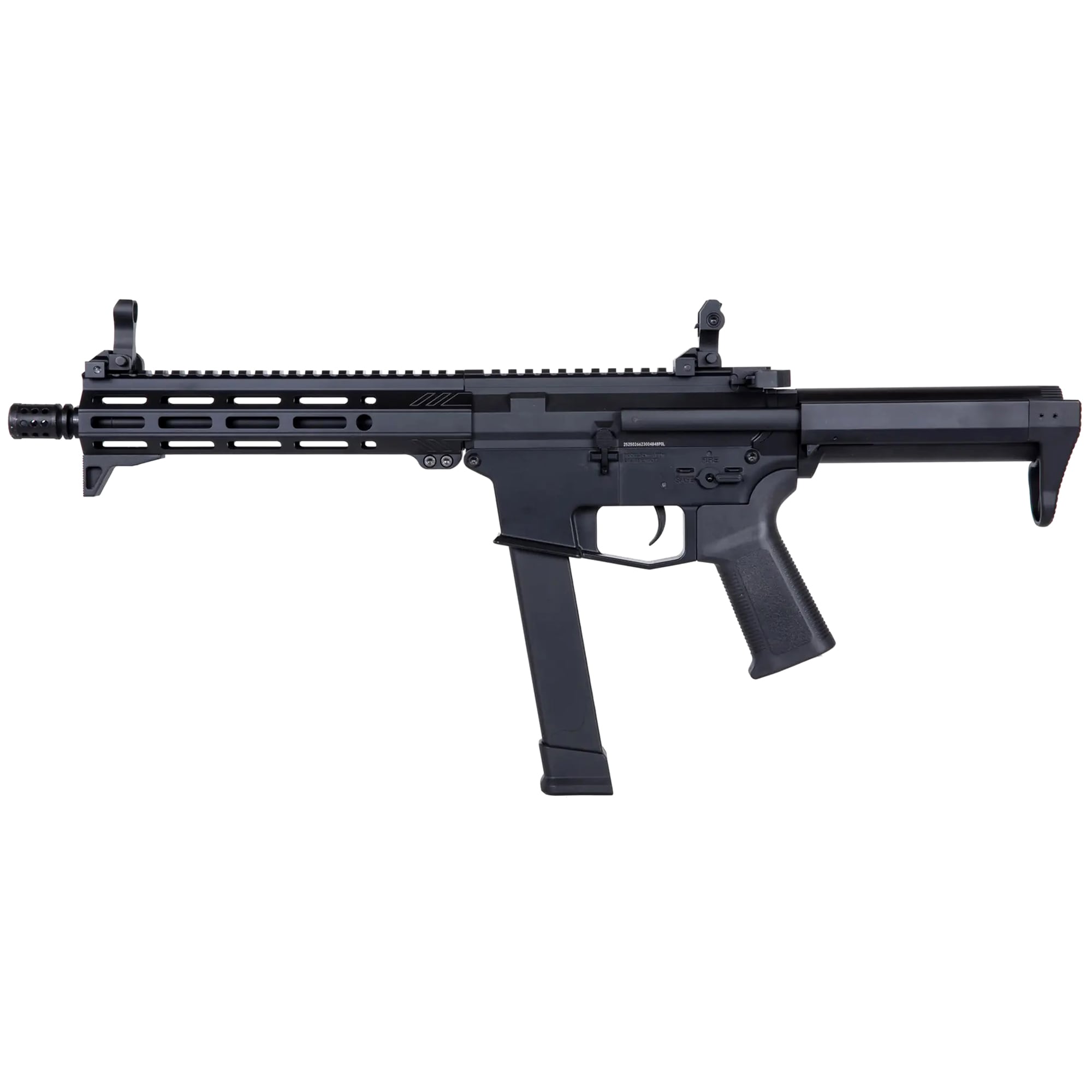 Pistolet maszynowy AEG Golden Eagle/EMG Angstadt Arms UDP-9 9'' - Black