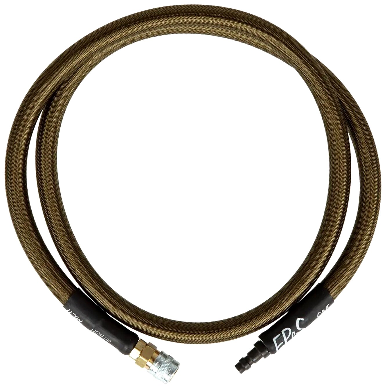 Wąż HPA EPeS S&F Mk.III z oplotem 115 cm - Olive