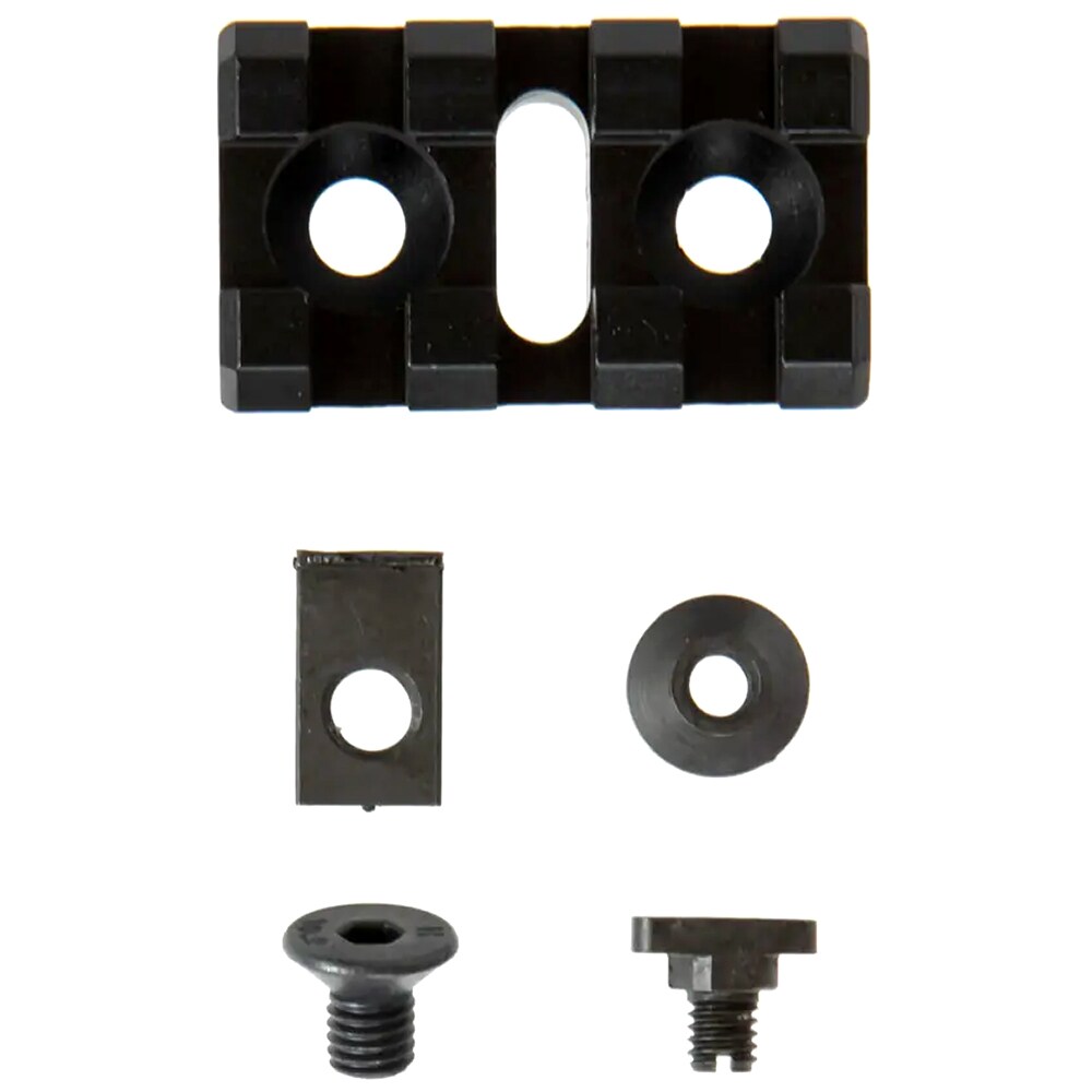 Рейка RIS 5KU B-2L 3 слоти - Black