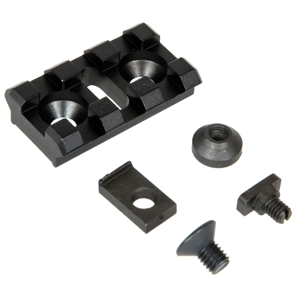 Рейка RIS 5KU B-2L 3 слоти - Black