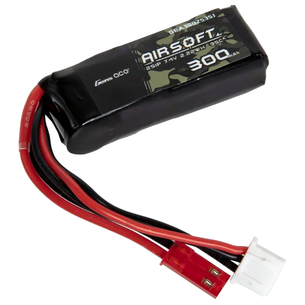 Акумулятор ASG Gens Ace Li-Po 7,4V 300mAh 2S1P 35C - JST/SYP