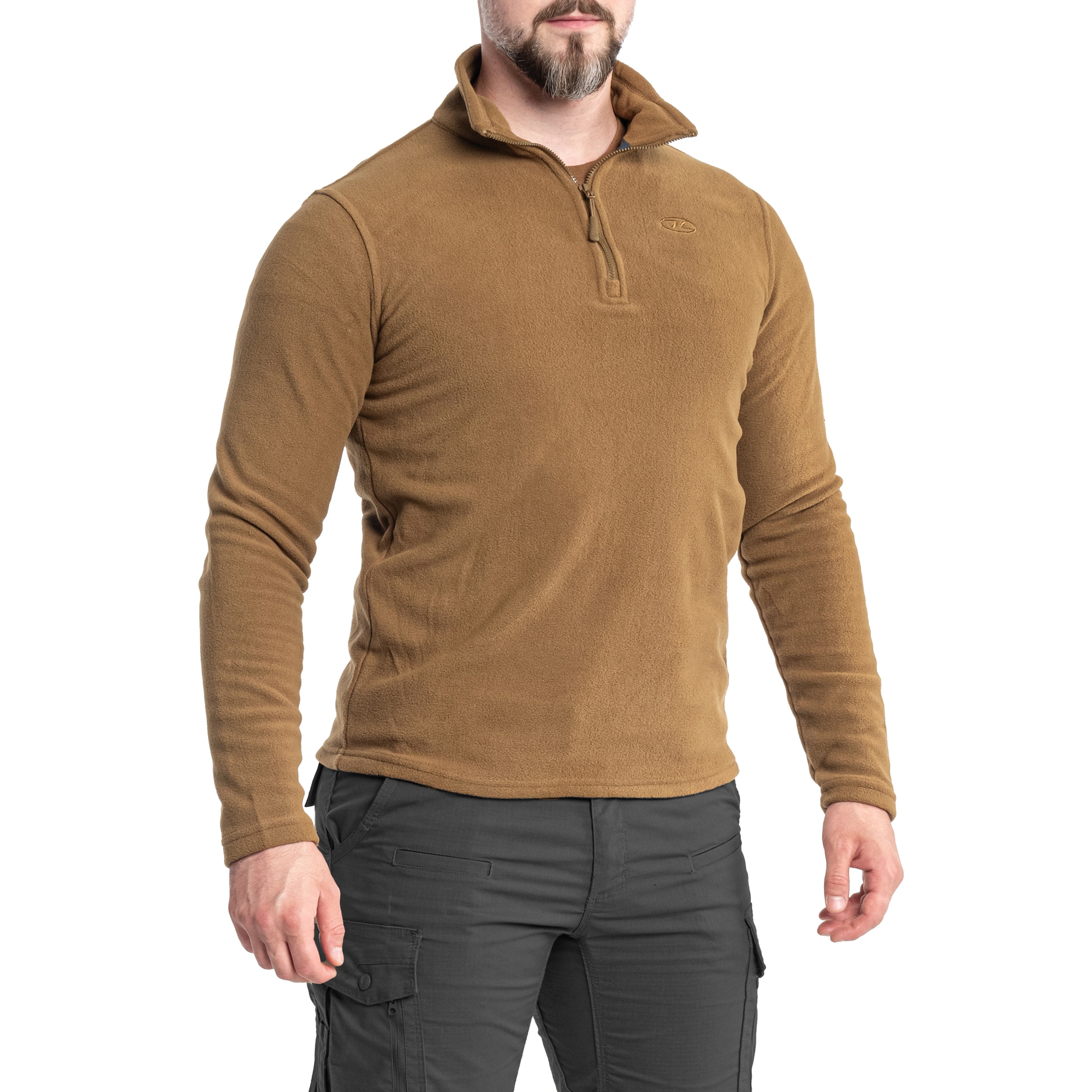 Polar Highlander Outdoor Ember Fleece Top - Tan