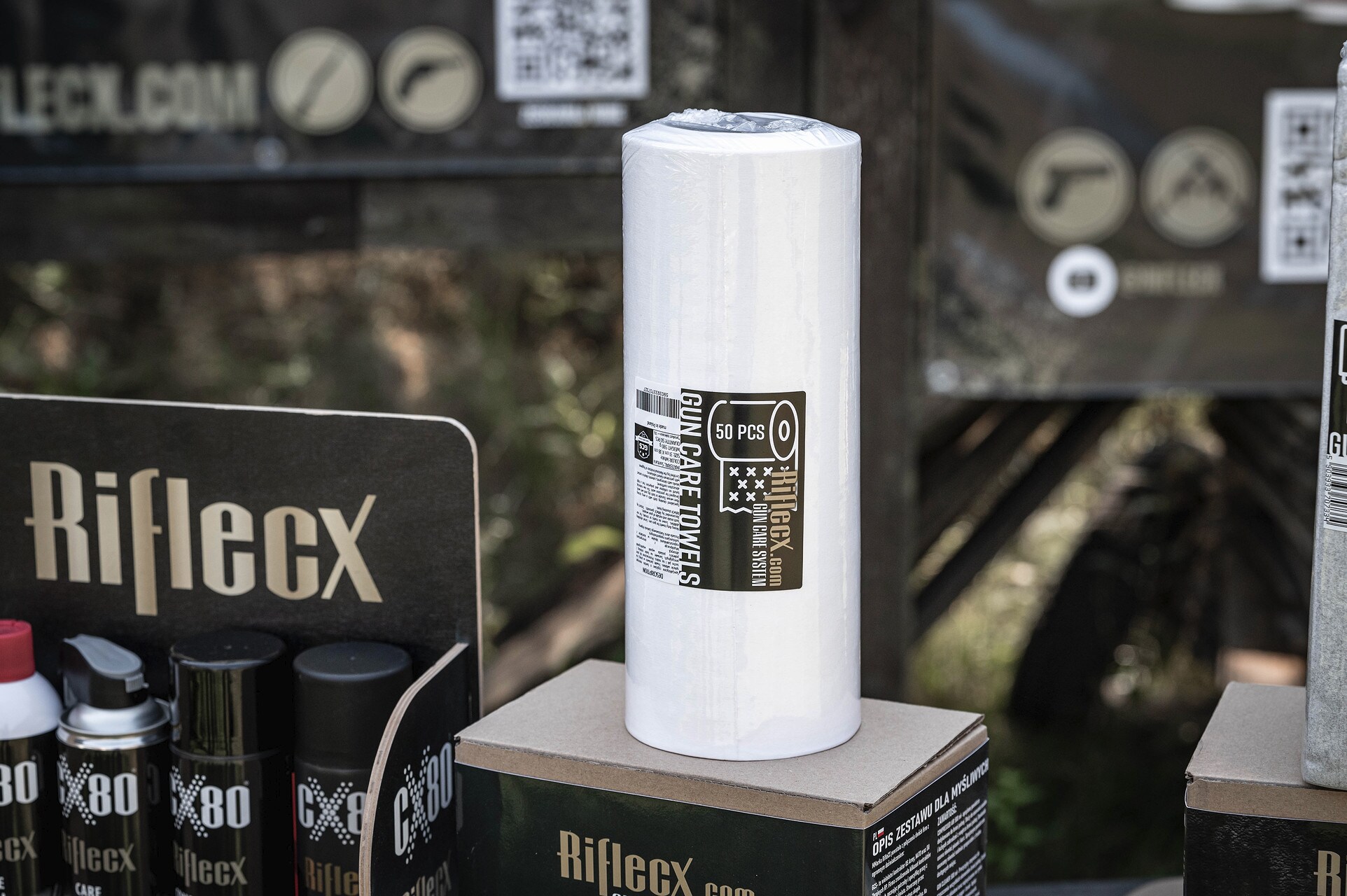 Czyściwo RifleCX Gun Care Towel - 50 sztuk