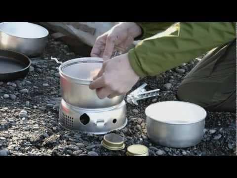 Туристична піч Trianga з каструлею Micro Original