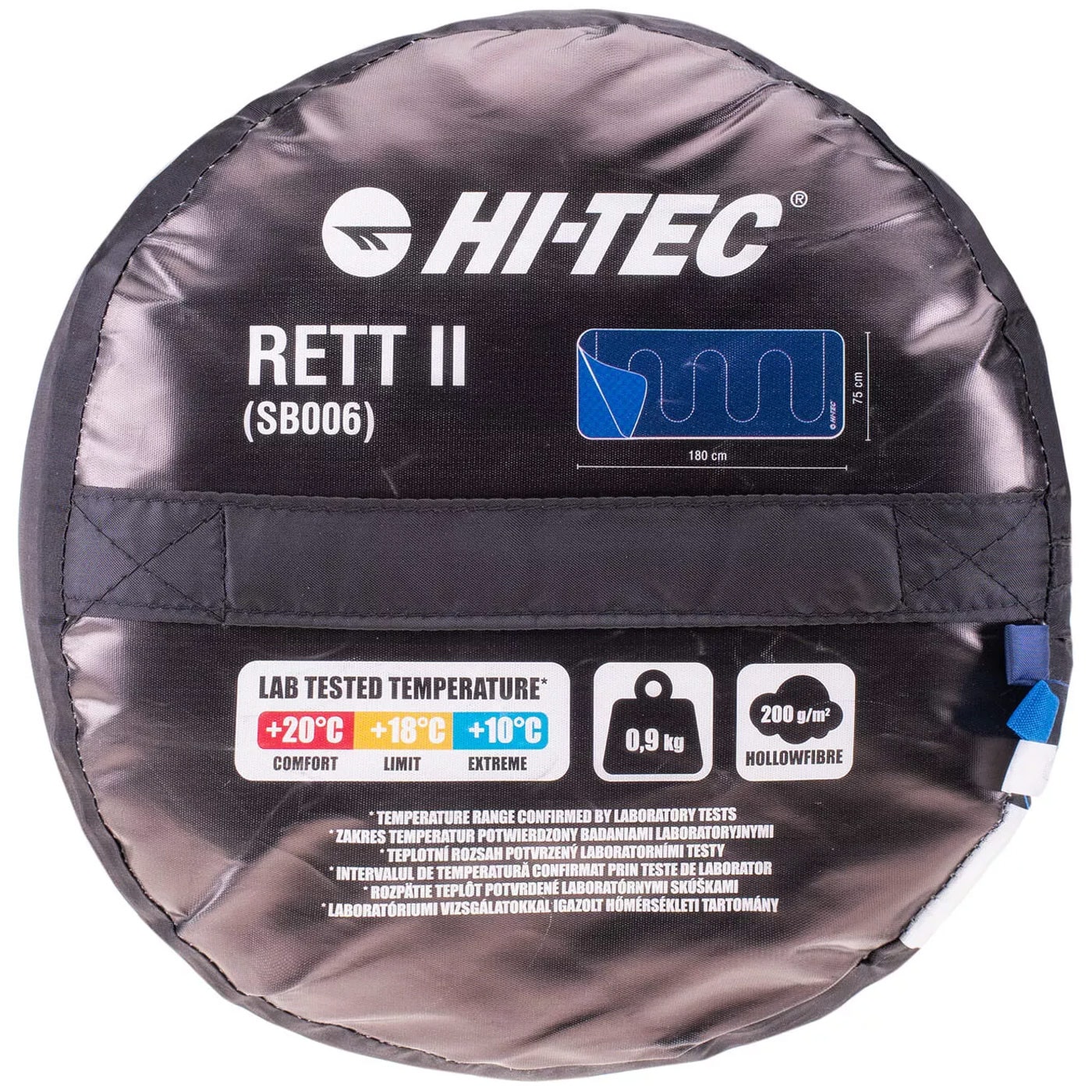 Спальний мішок Hi-Tec Rett II - Blue