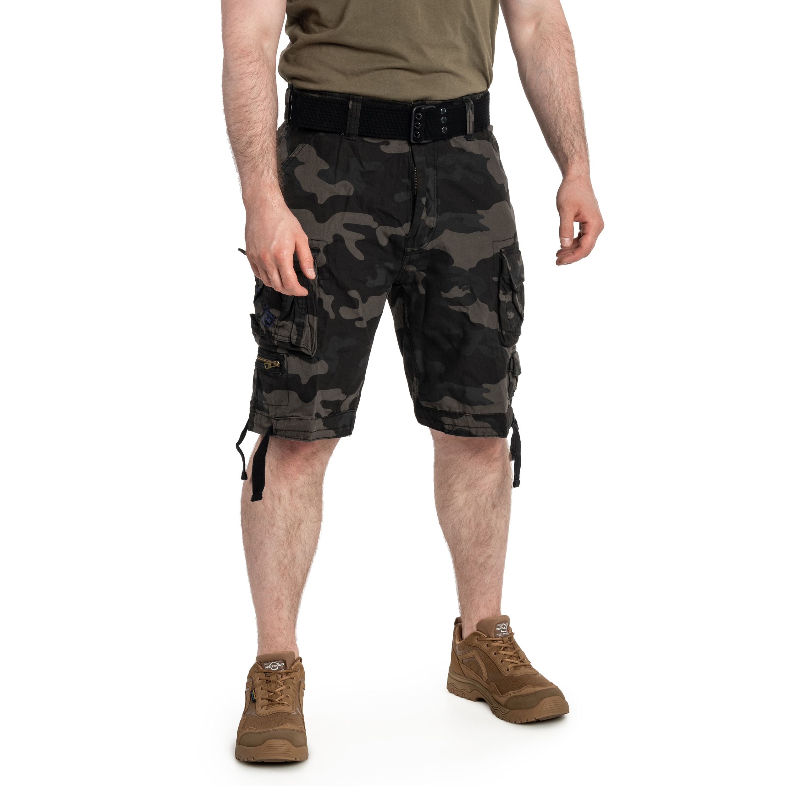 Szorty Brandit Savage - Dark Camo