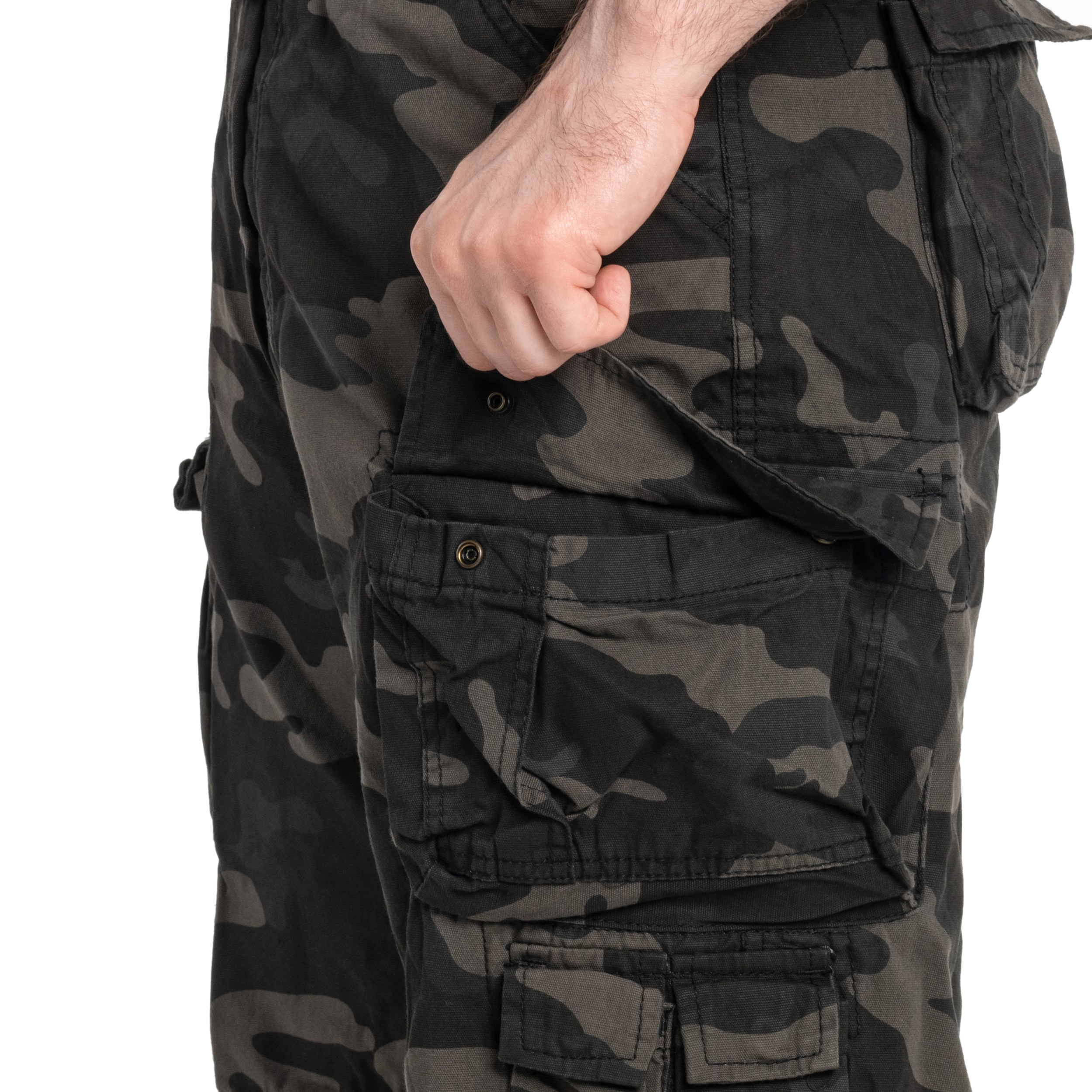 Szorty Brandit Savage - Dark Camo