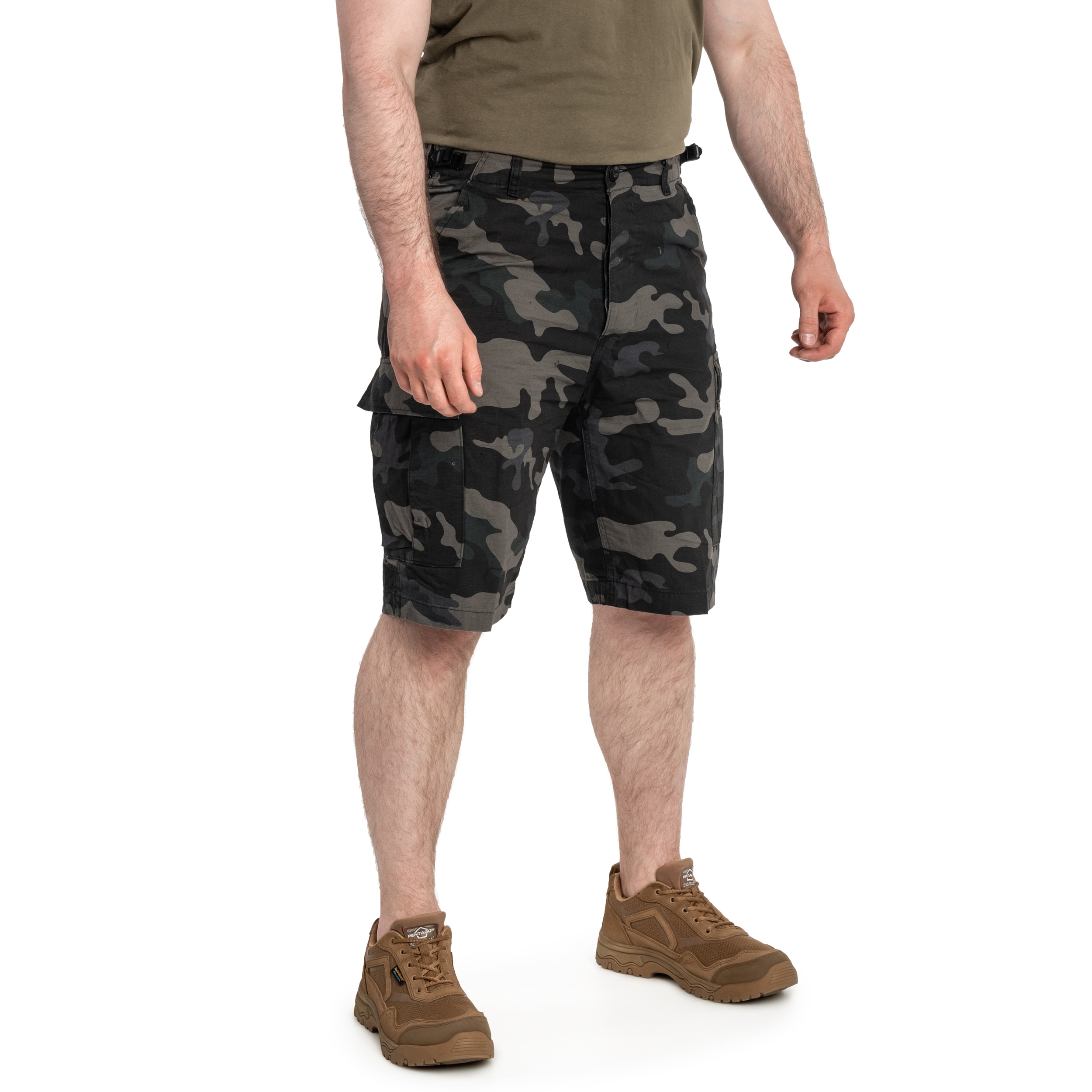 Szorty Brandit BDU Rip-Stop - Dark Camo
