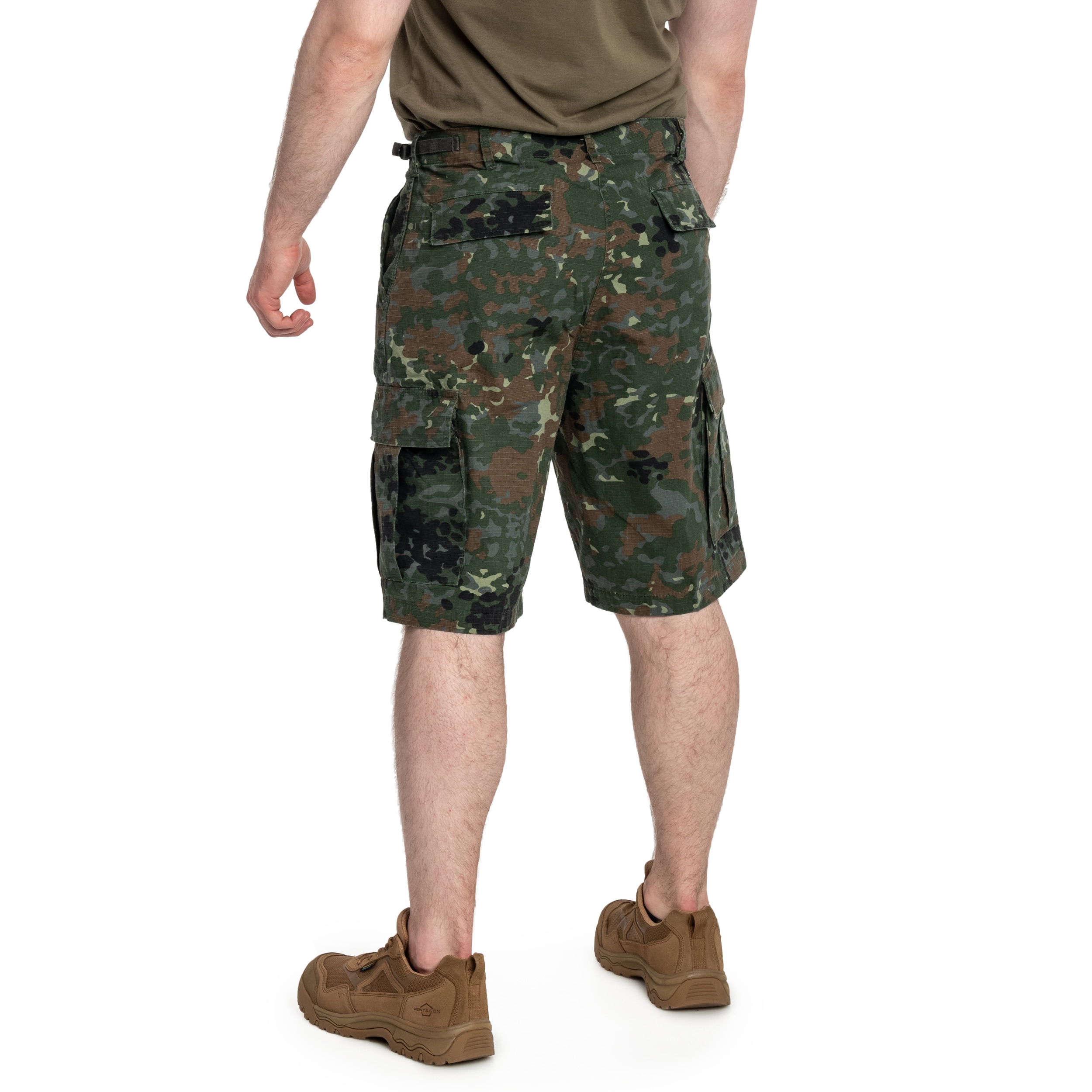 Шорти Brandit BDU Rip-Stop - Flecktarn