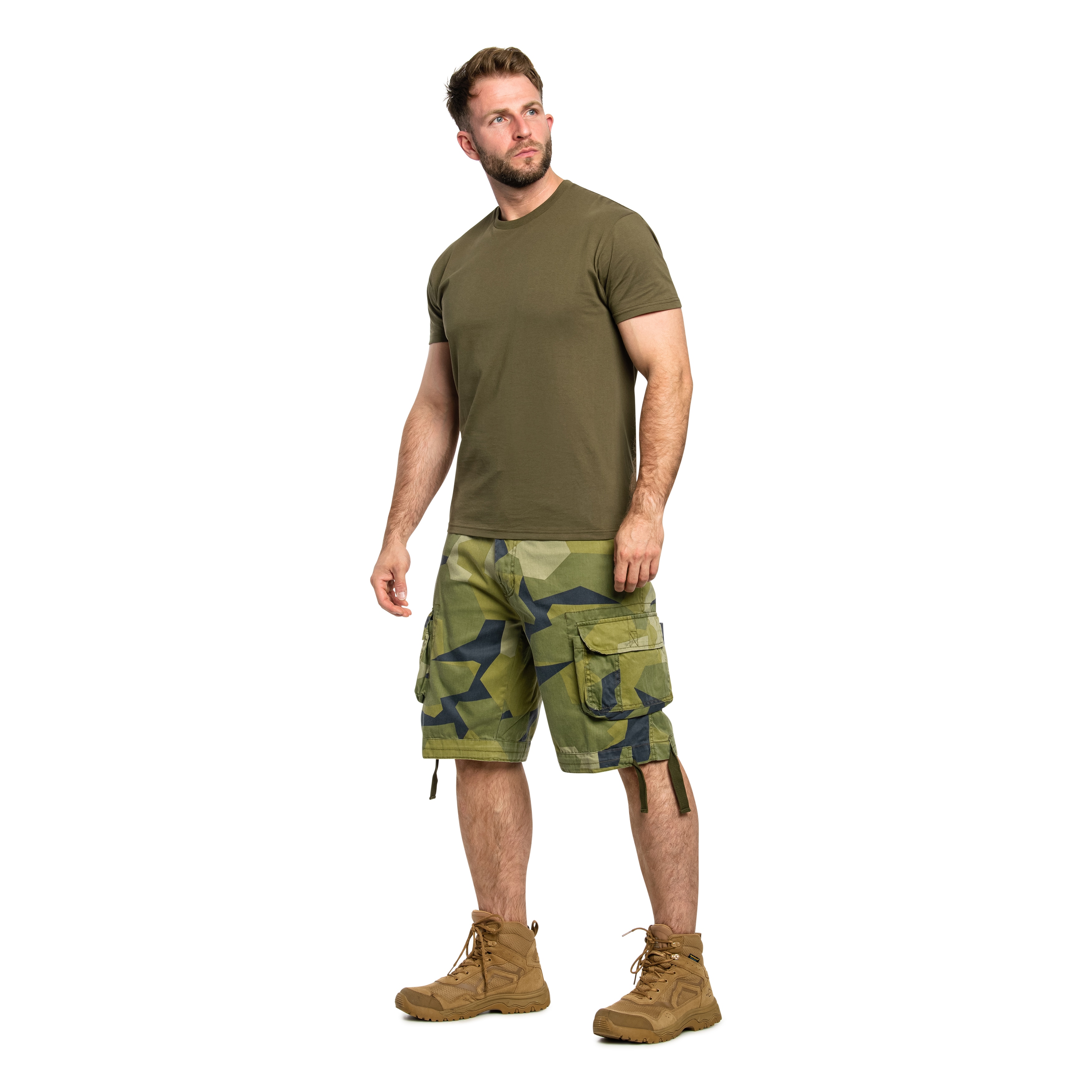 Szorty Brandit Urban Legend - Swedish Camo