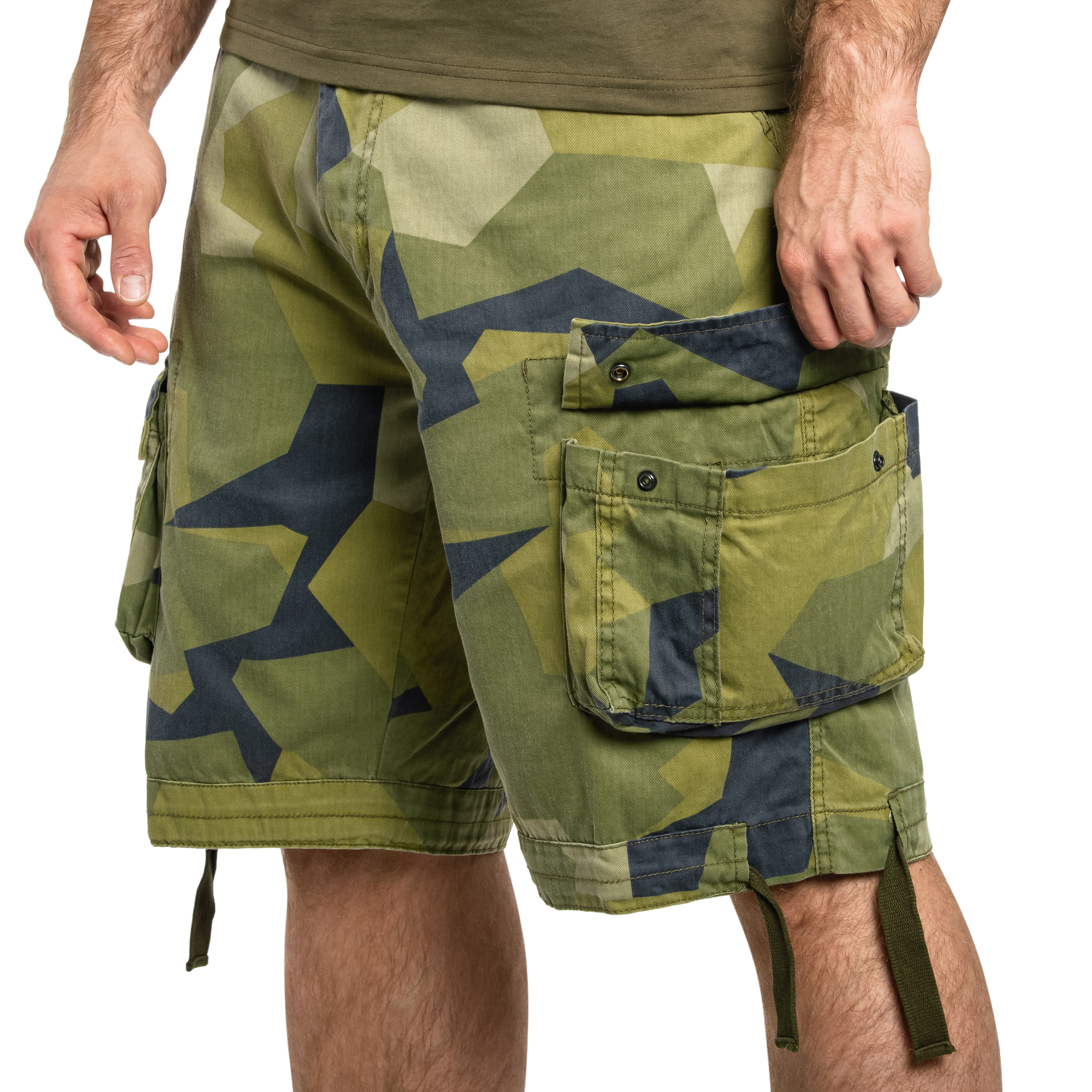 Szorty Brandit Urban Legend - Swedish Camo