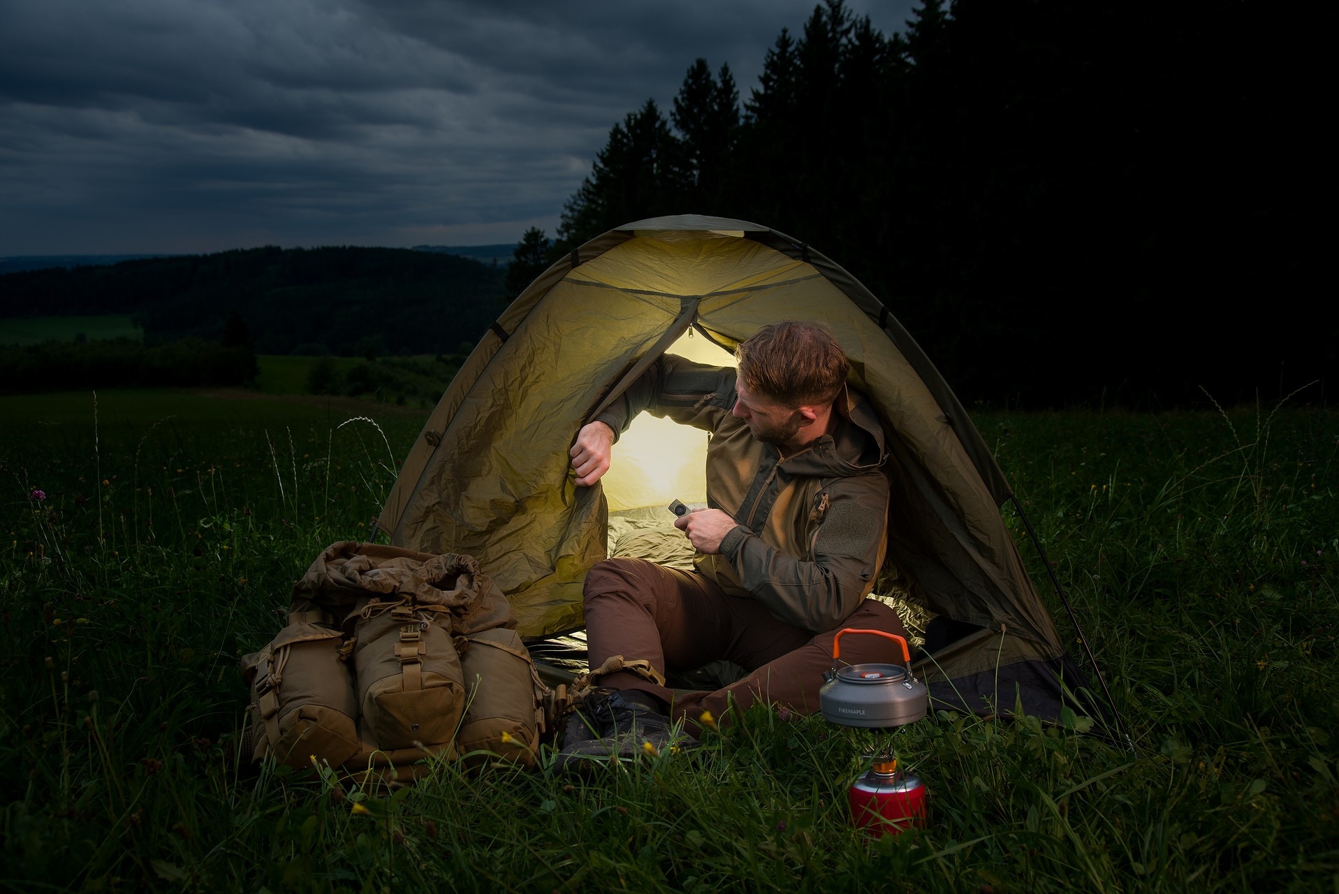 Palnik turystyczny składany Fire Maple FMS-103