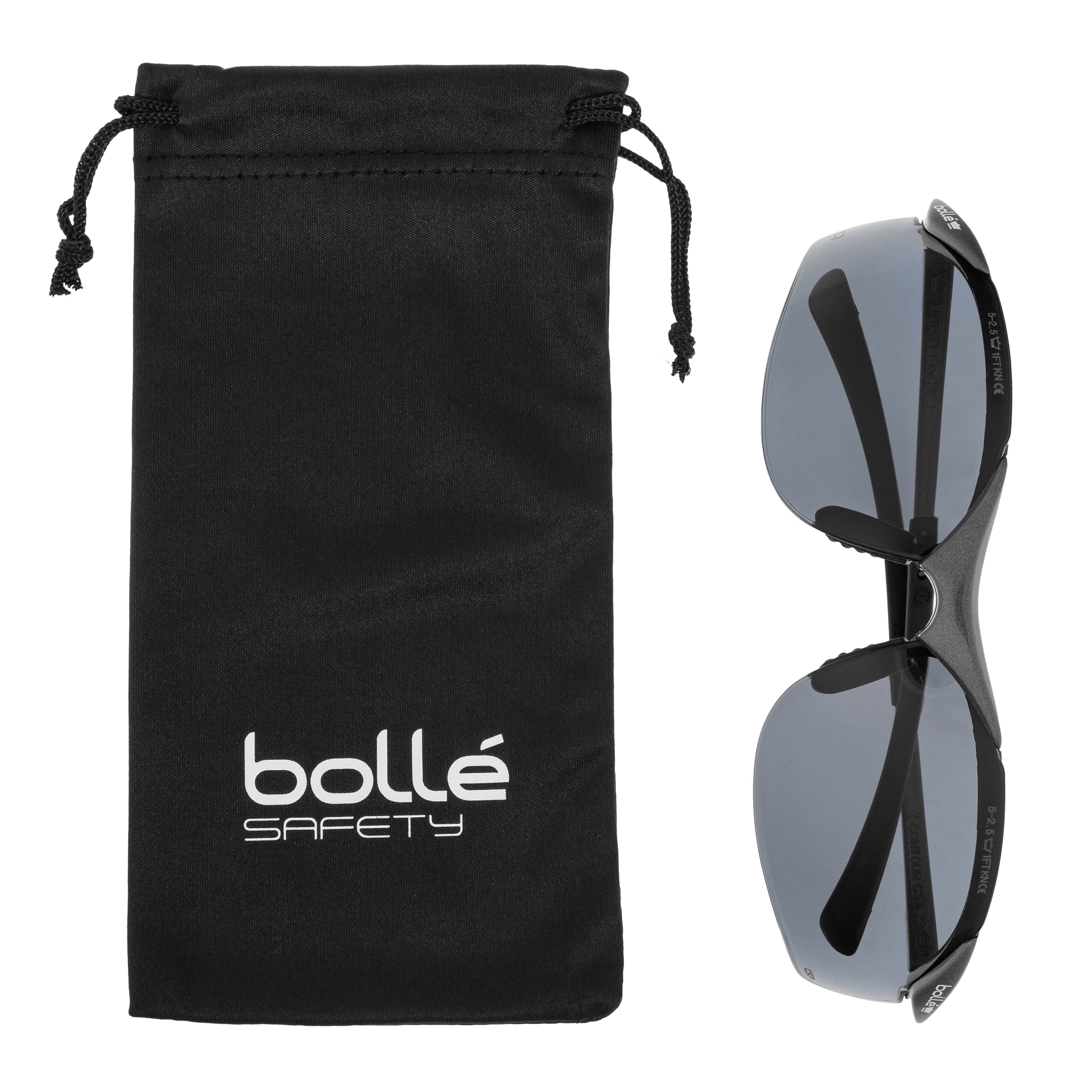 Okulary taktyczne Bolle Safety Contour Contspi - Smoke