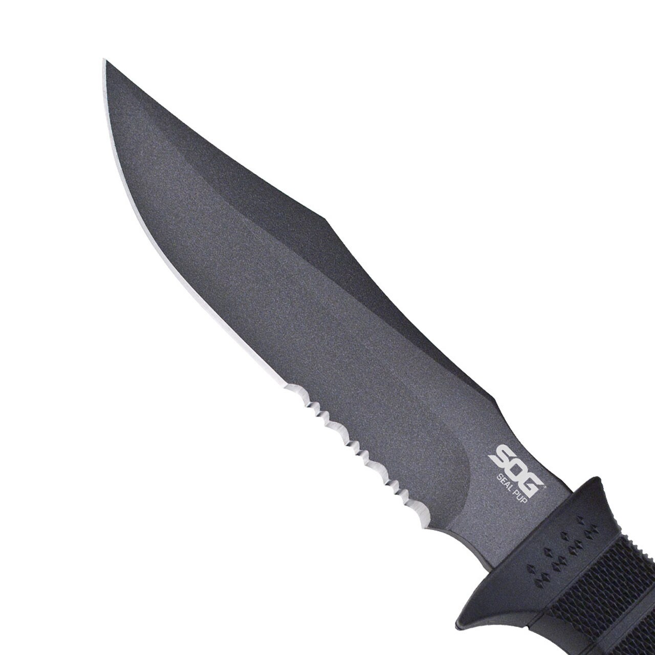 SOG SEAL Pup Fixed Blade Knife - Black