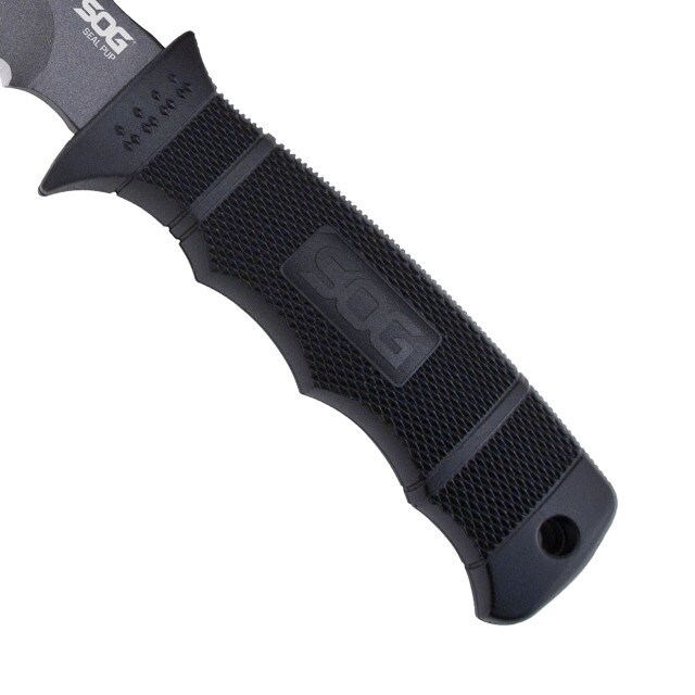 SOG SEAL Pup Fixed Blade Knife - Black